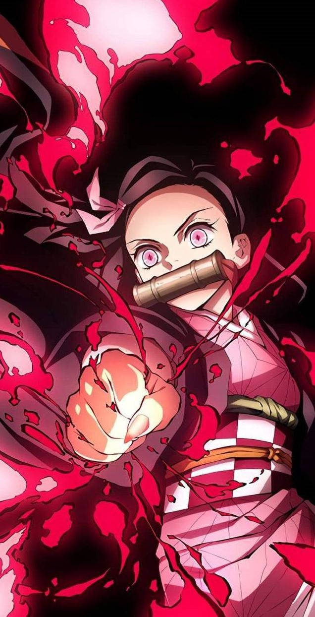 Anime-dæmonen Nezuko Wallpapers