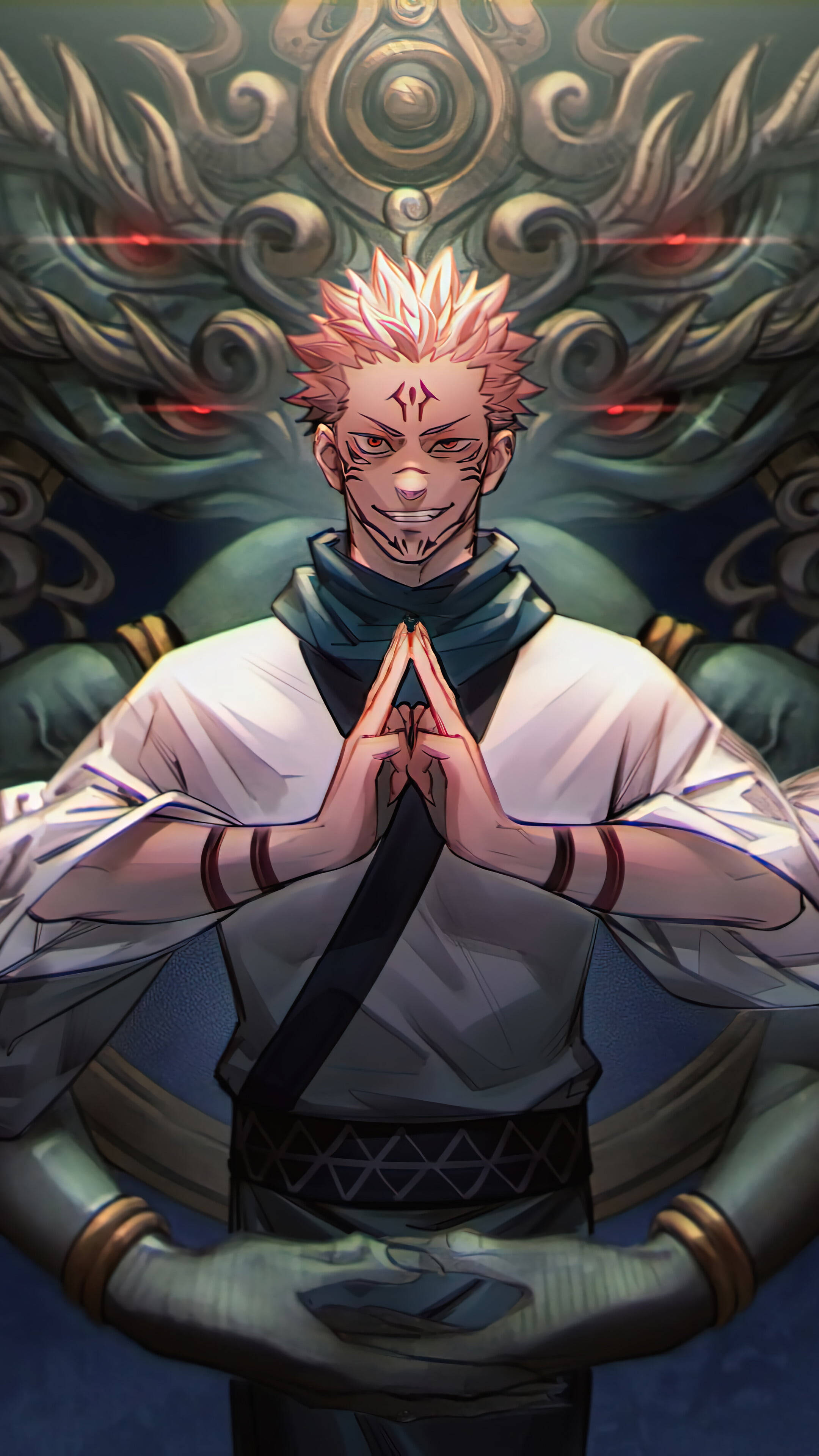 Anime-dæmonen Sukuna Wallpapers