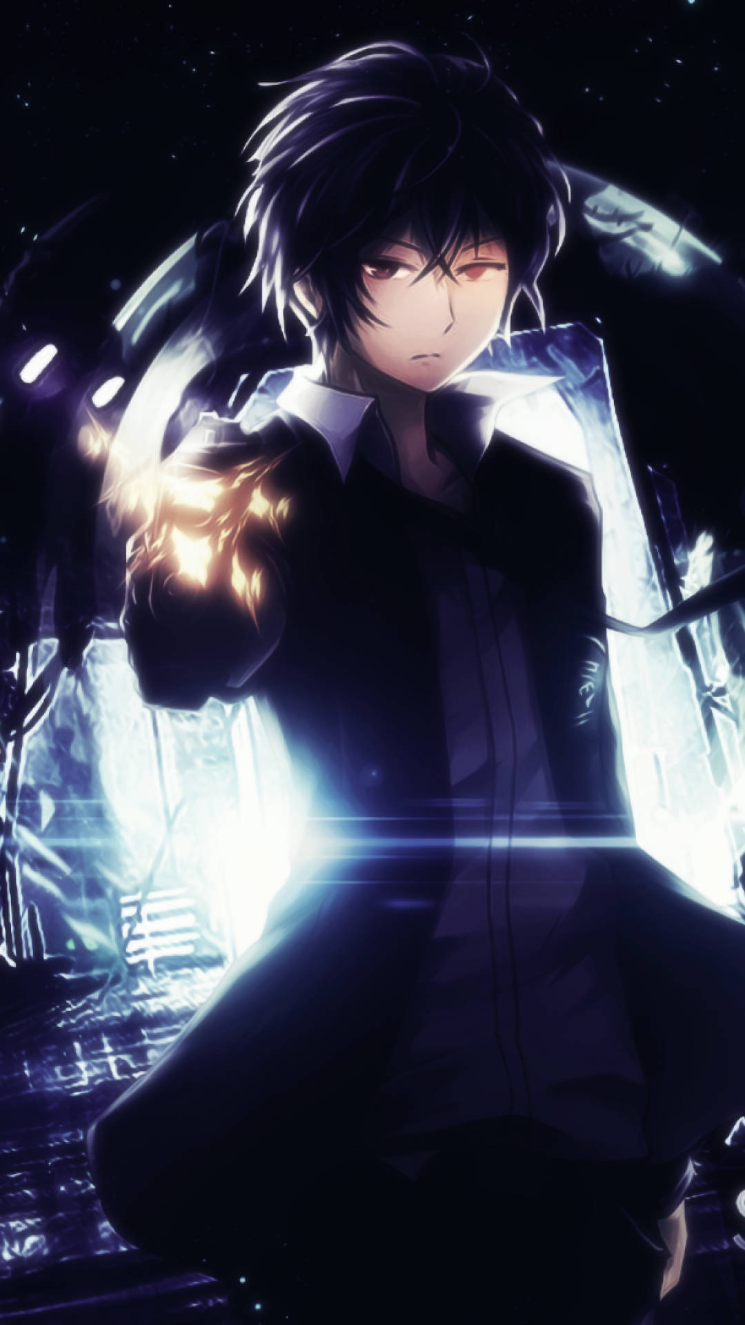 Anime-drengen Satomi Rentarou i Black Bullet Wallpapers