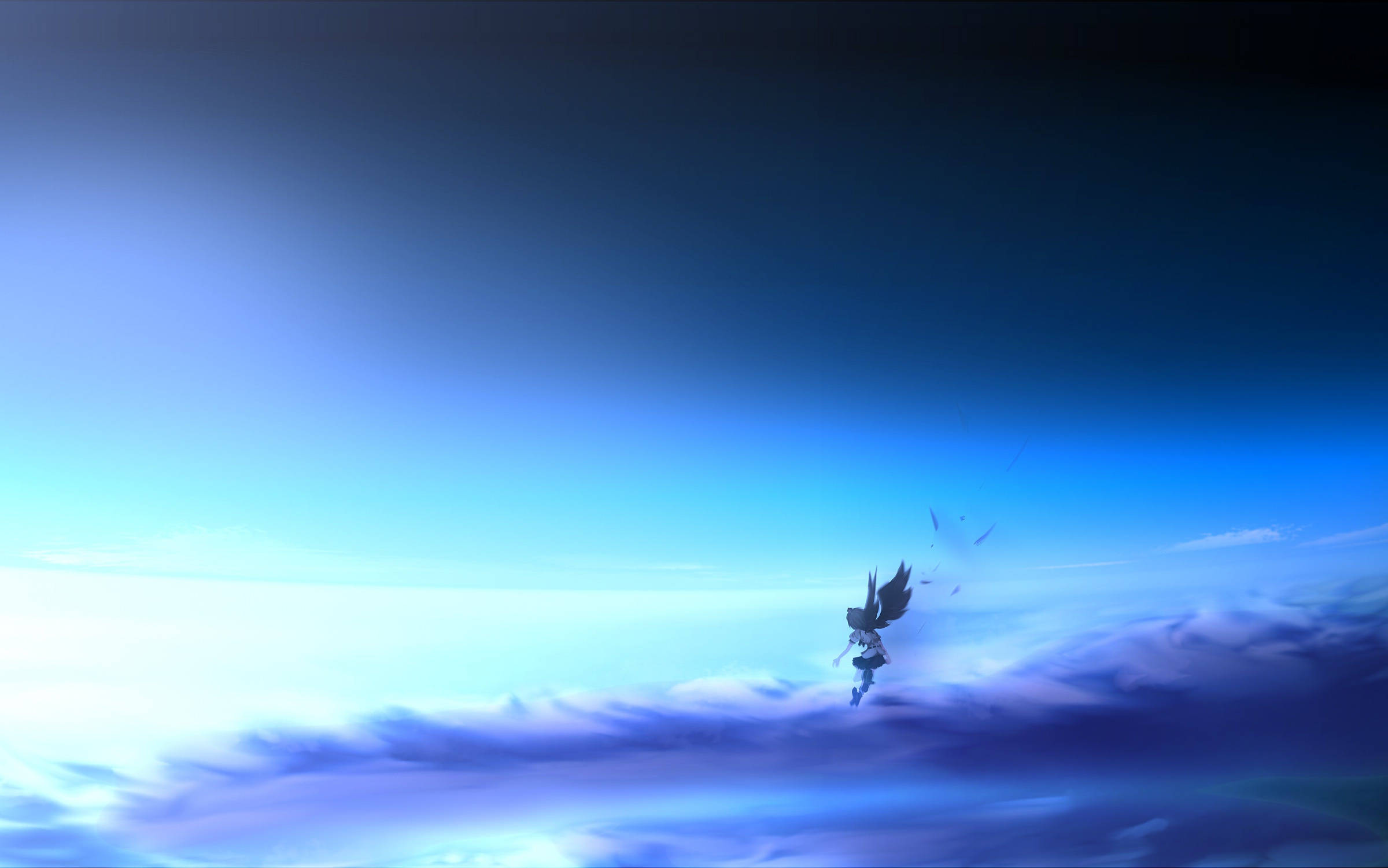 Anime Engel uden ophavsret Wallpapers