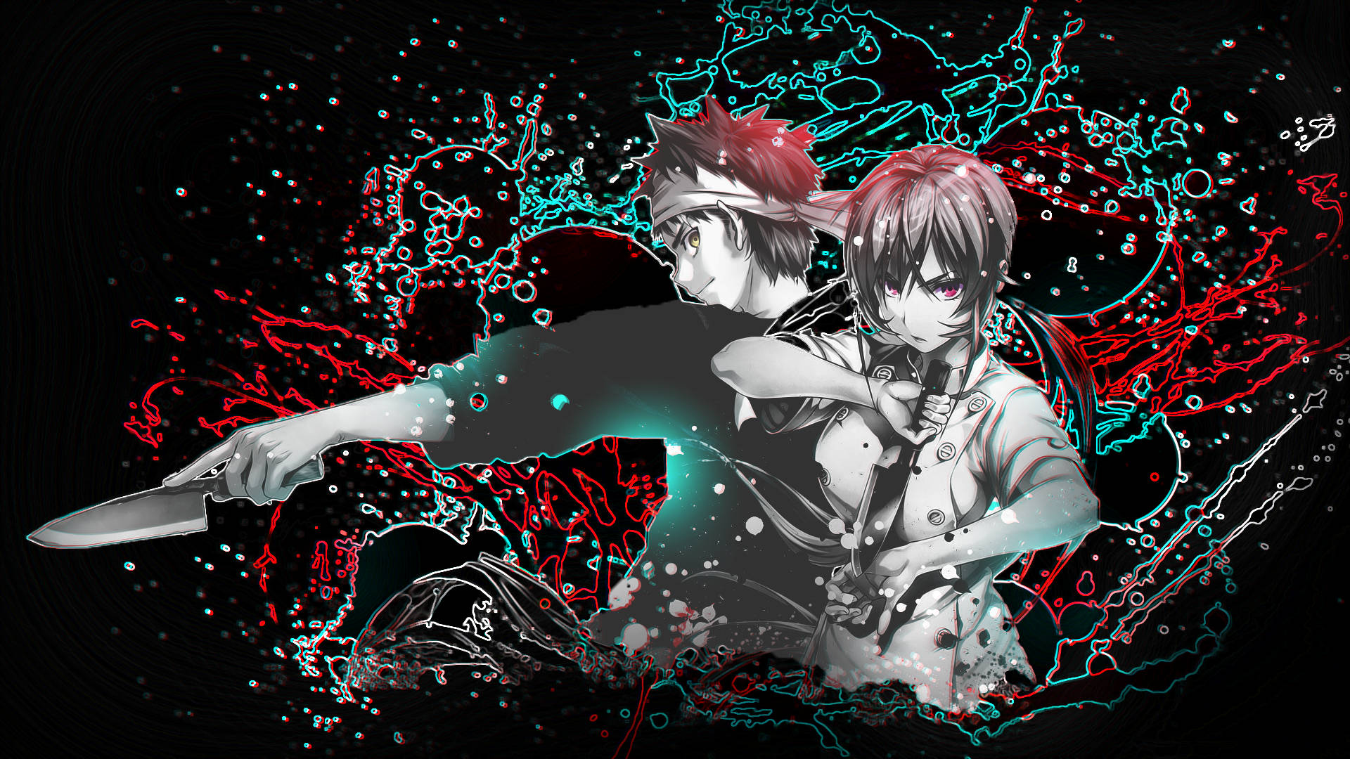 Anime-karakterer Food Wars Wallpapers
