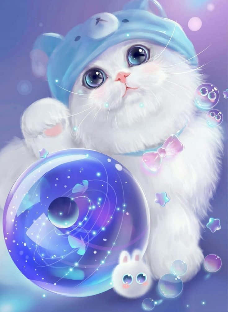Anime-kat - Legesyg og fuld af eventyr! Wallpapers