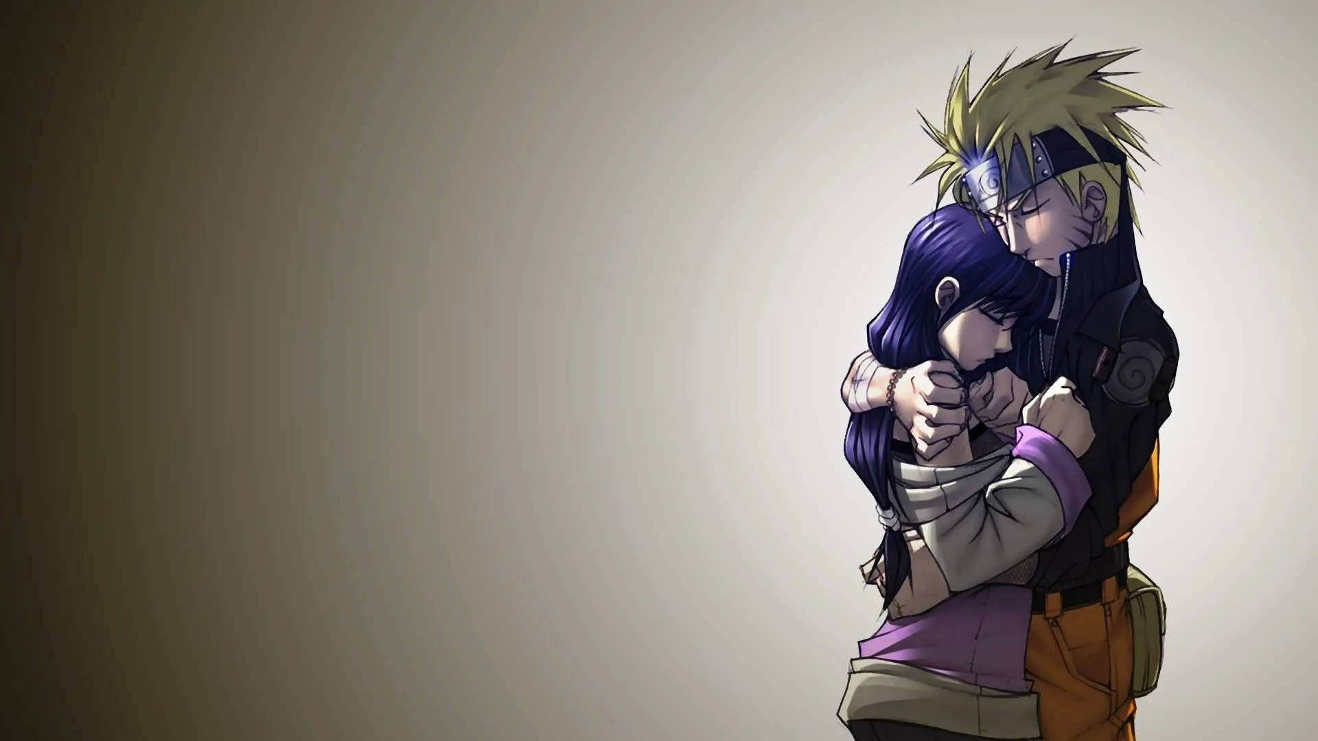 Anime kram Naruto og Hinata Wallpapers