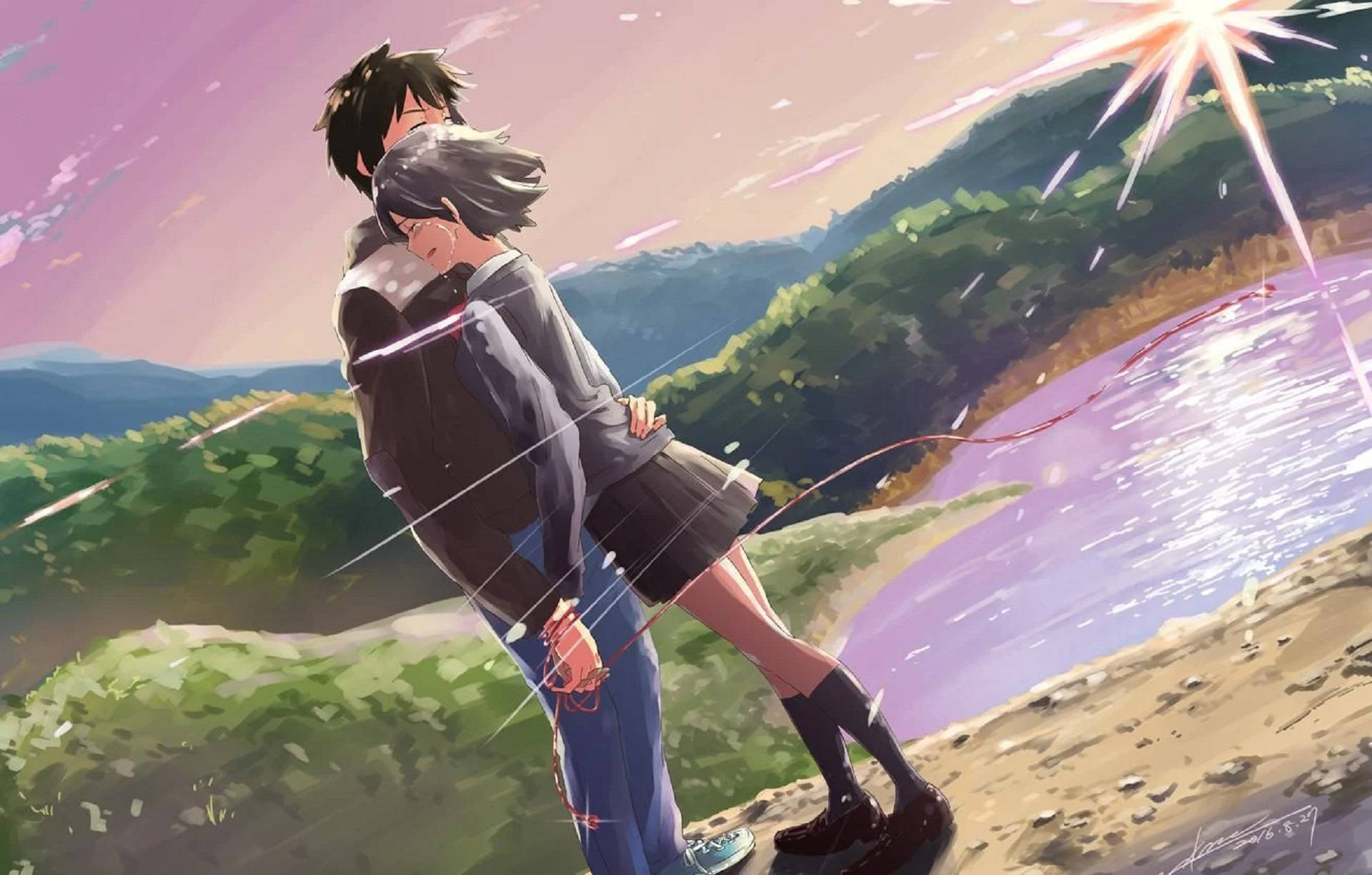 Anime krammer maleri Wallpapers