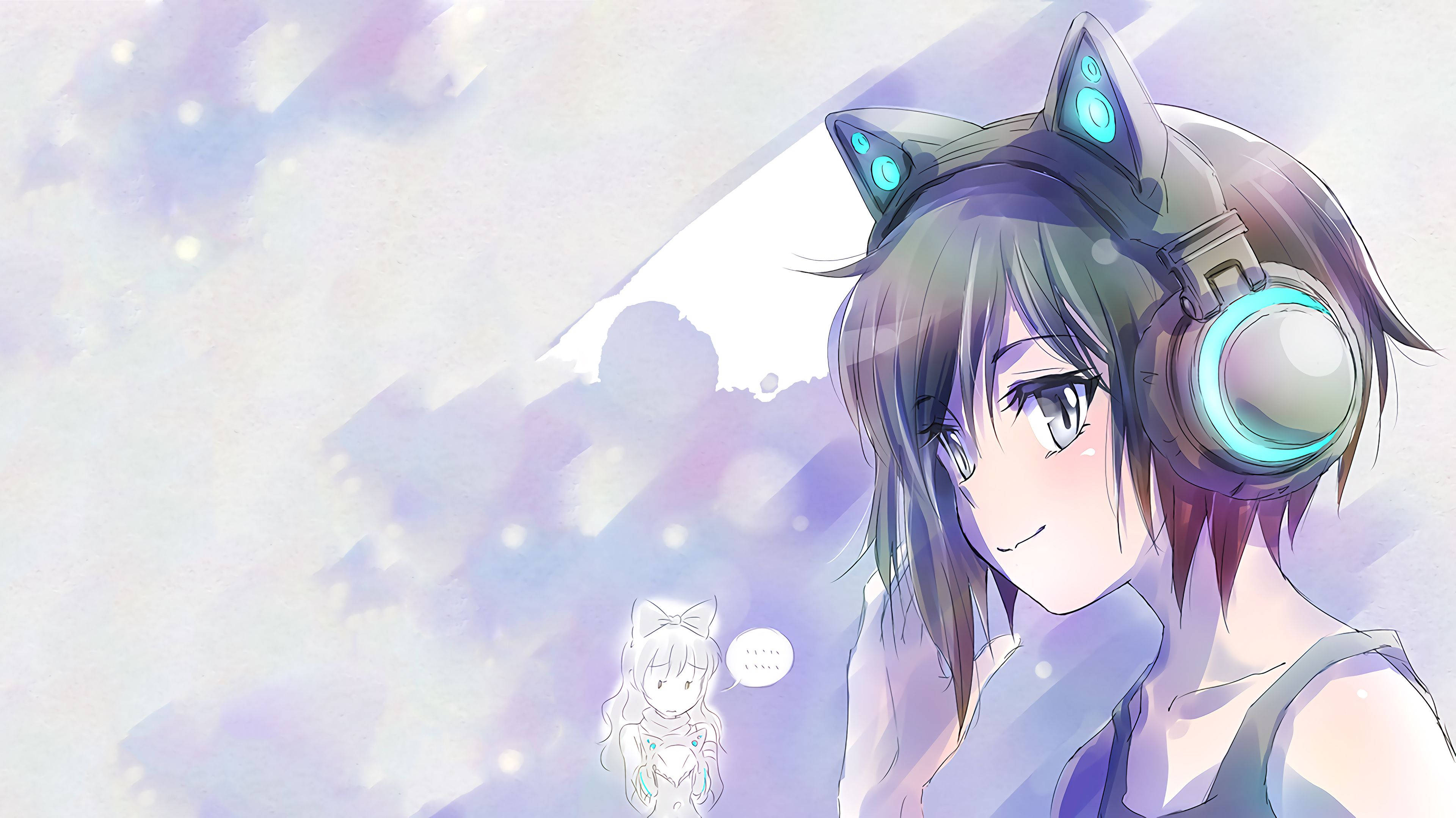 Anime Lesbisk Blake Tegning Wallpapers