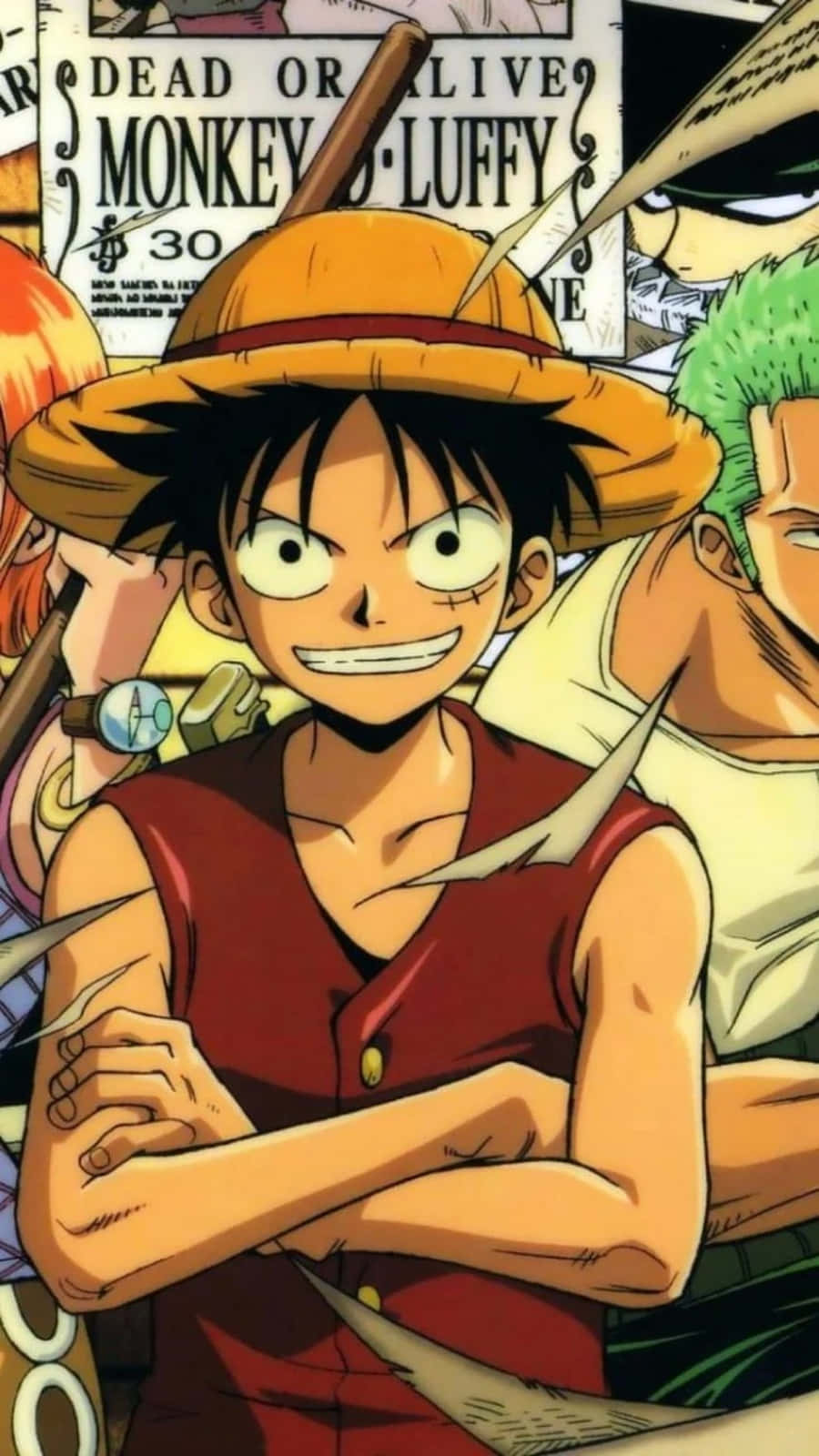 Anime Monkey D Luffy Telefon Wallpapers
