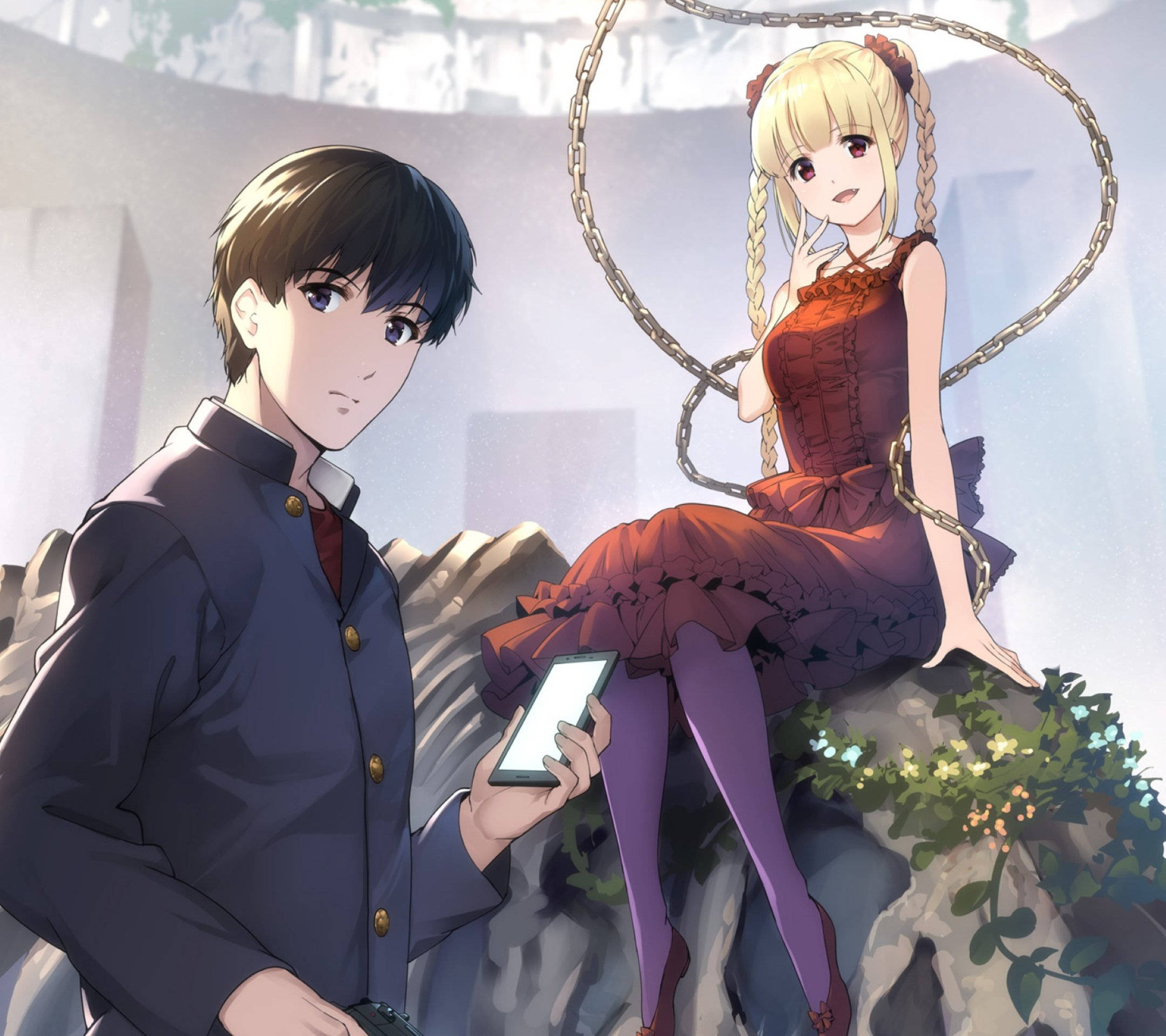 Anime-par fra Darwin's Game Wallpapers
