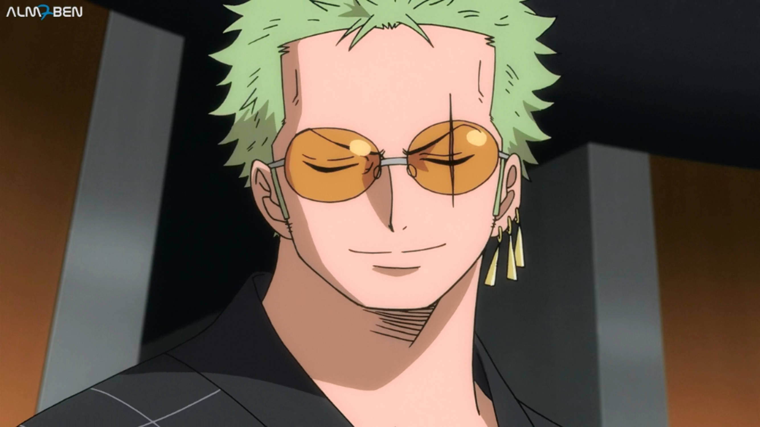 Anime Roronoa Zoro PFP med solbriller Wallpapers