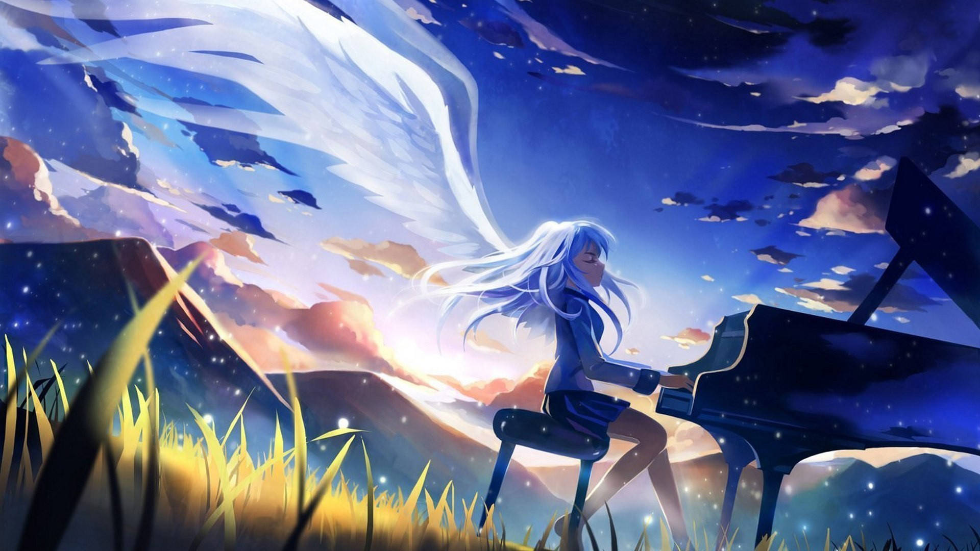 Animefigurer Angel Beats! Wallpapers