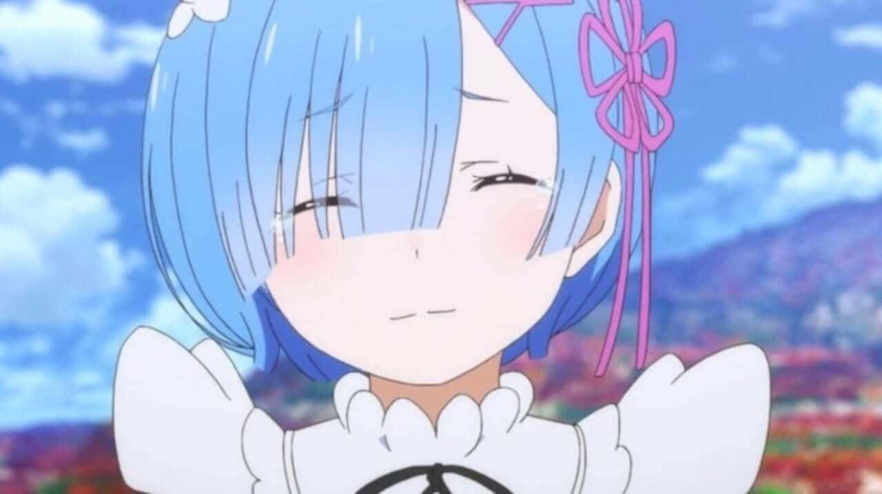 Animepige Smilende Profilbillede Wallpapers