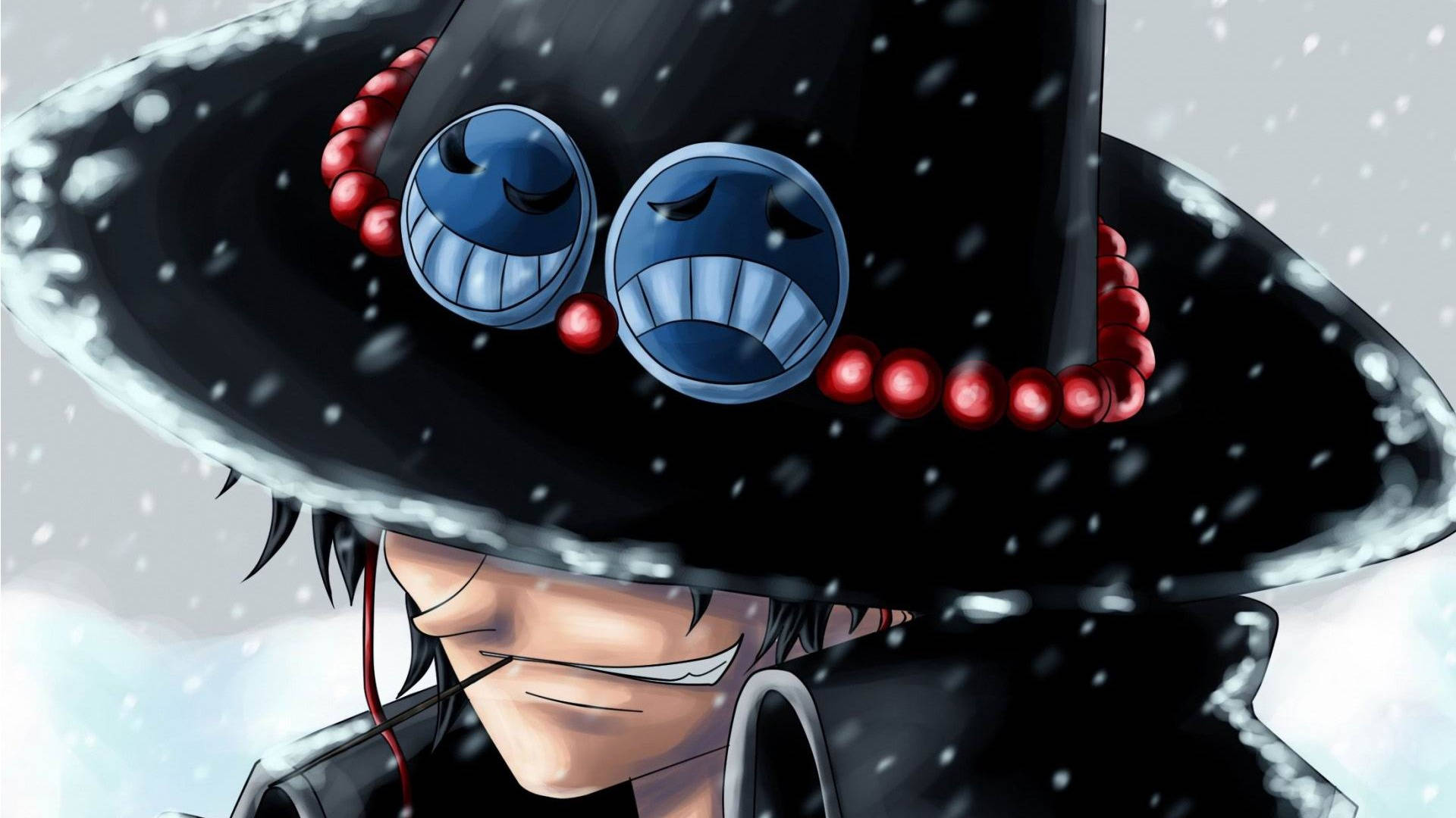 Animeprofil Ace sort hat Wallpapers