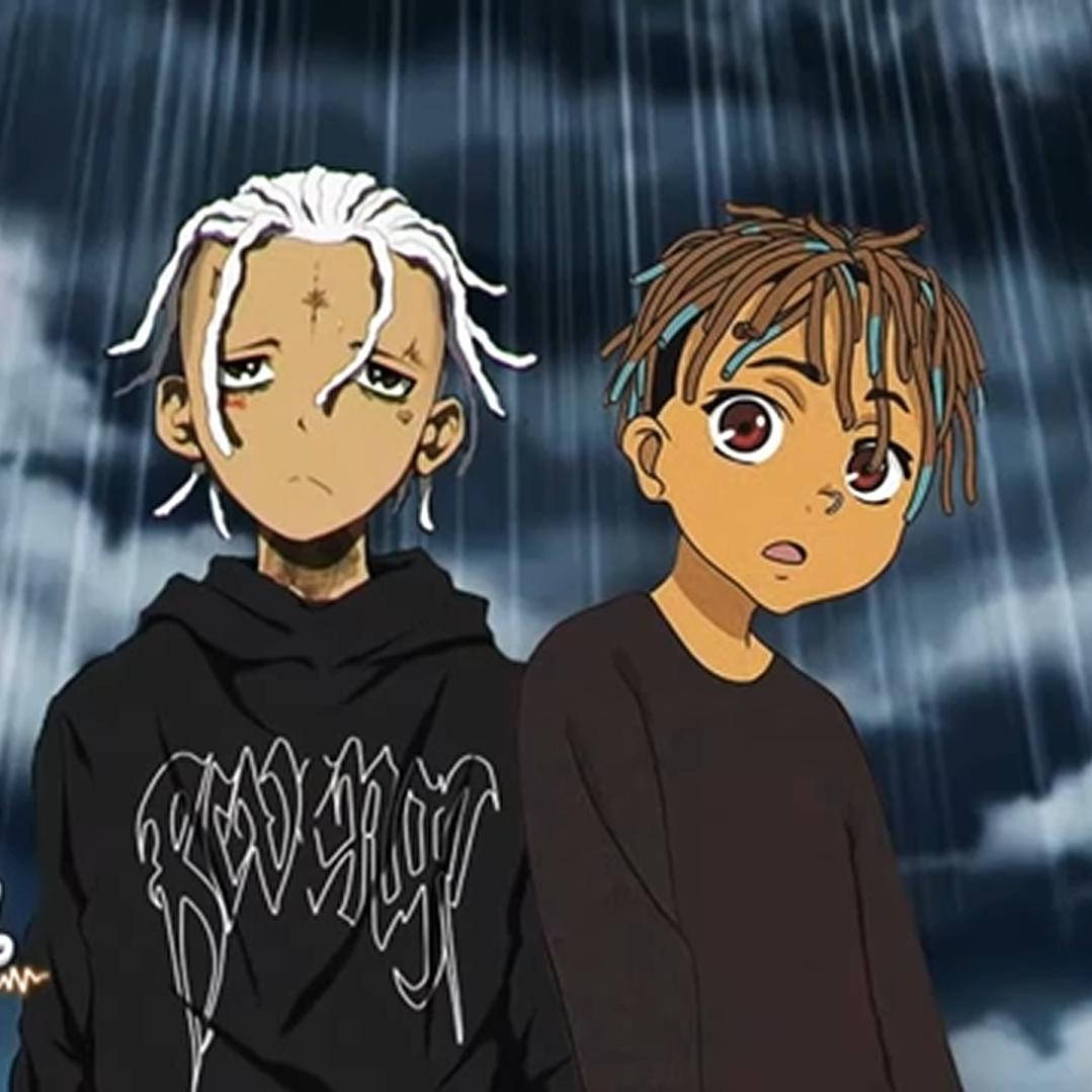 Animeret Juice Wrld med XXXTentacion Wallpapers