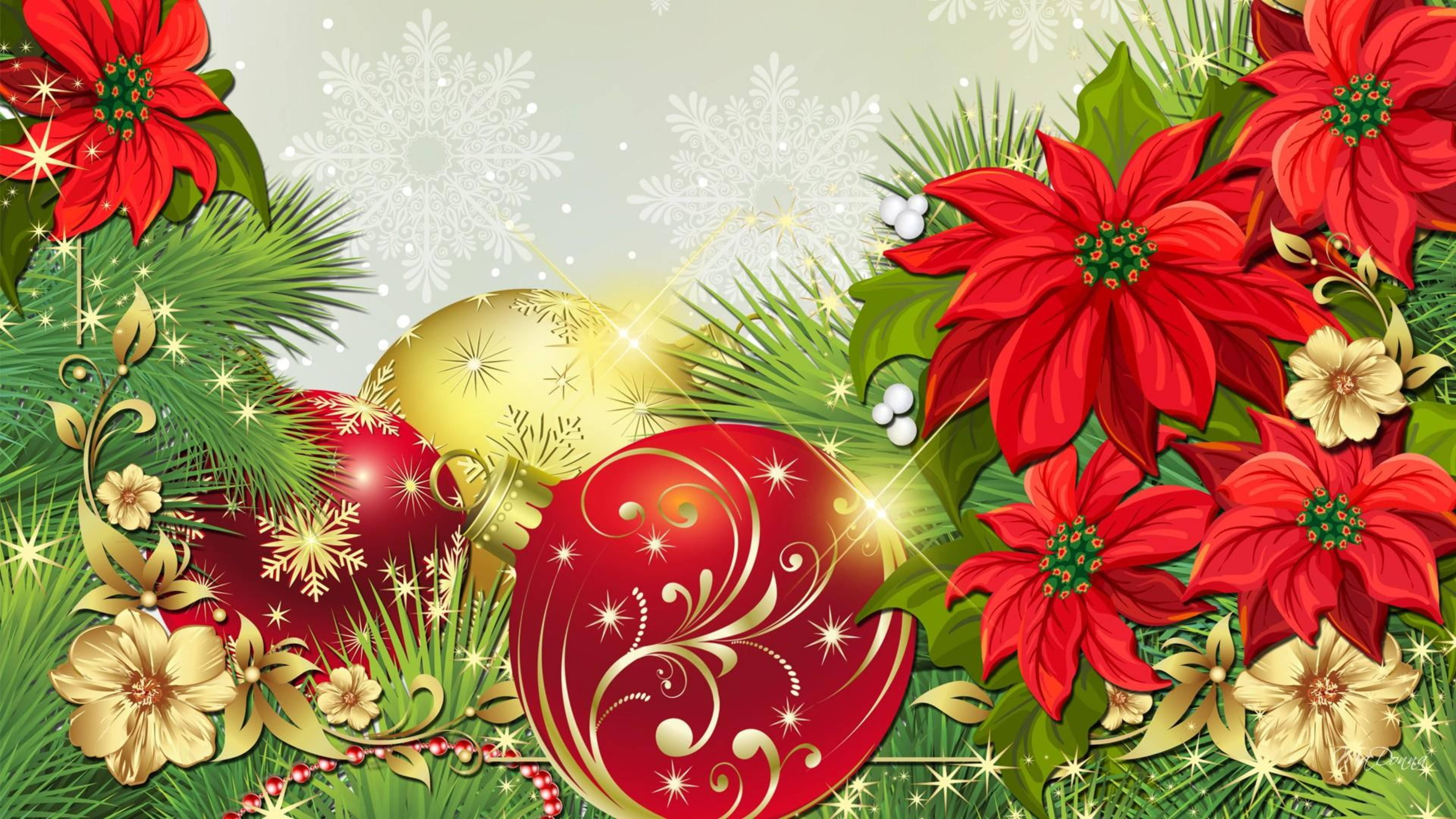 Animeret julejulestjerne Wallpapers