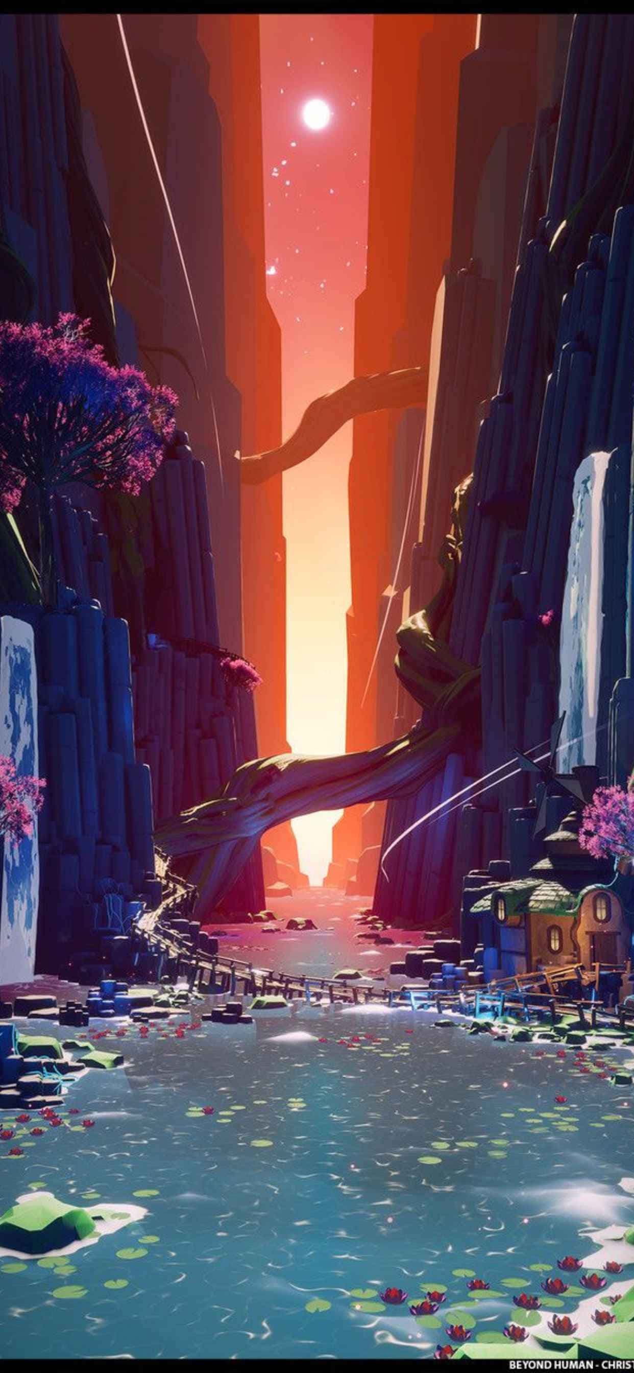 Animeret kampzone iPhone XS Max Team Fortress 2 Baggrund Wallpapers