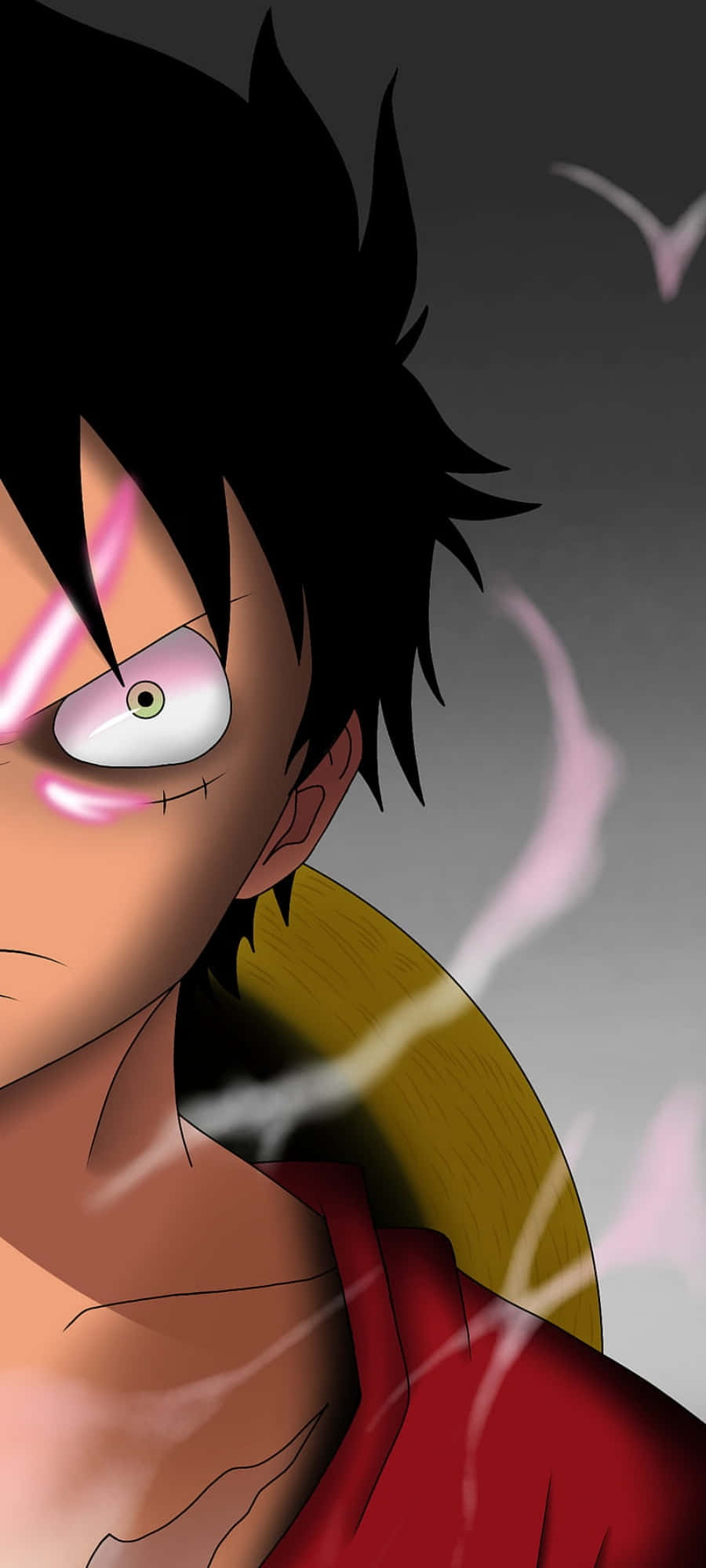 Ansigtet af One Piece Luffy-telefon Wallpapers