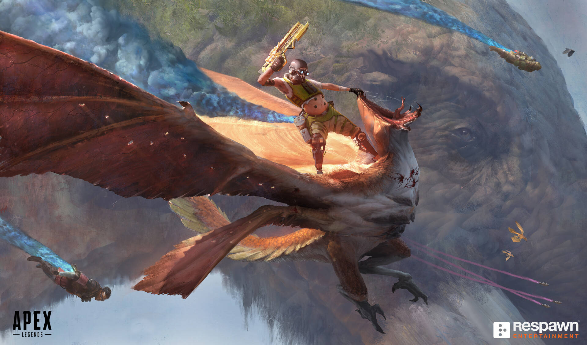 Apex Legends Octane flyver Wallpapers