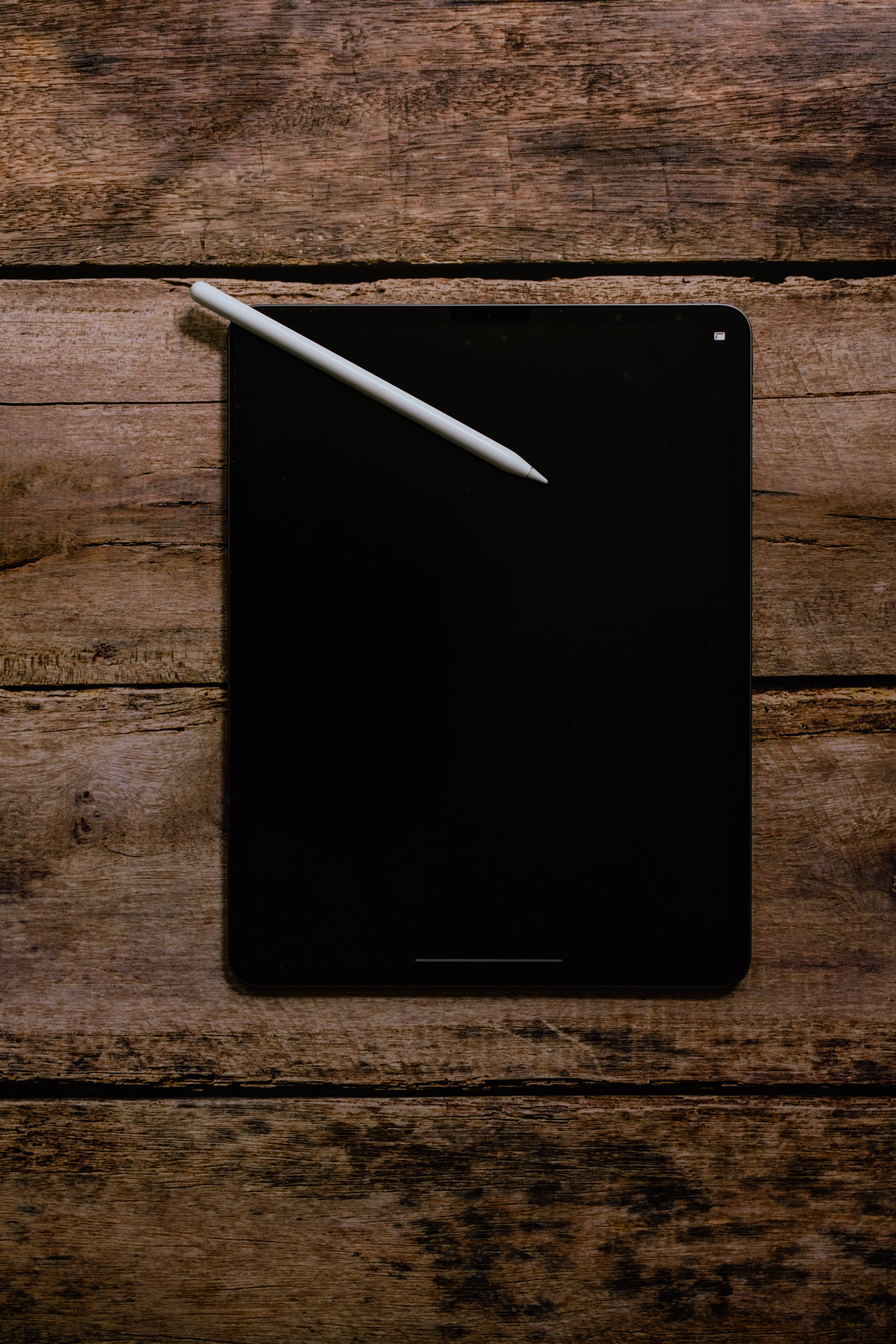 Apple iPad Pro på træ Wallpapers