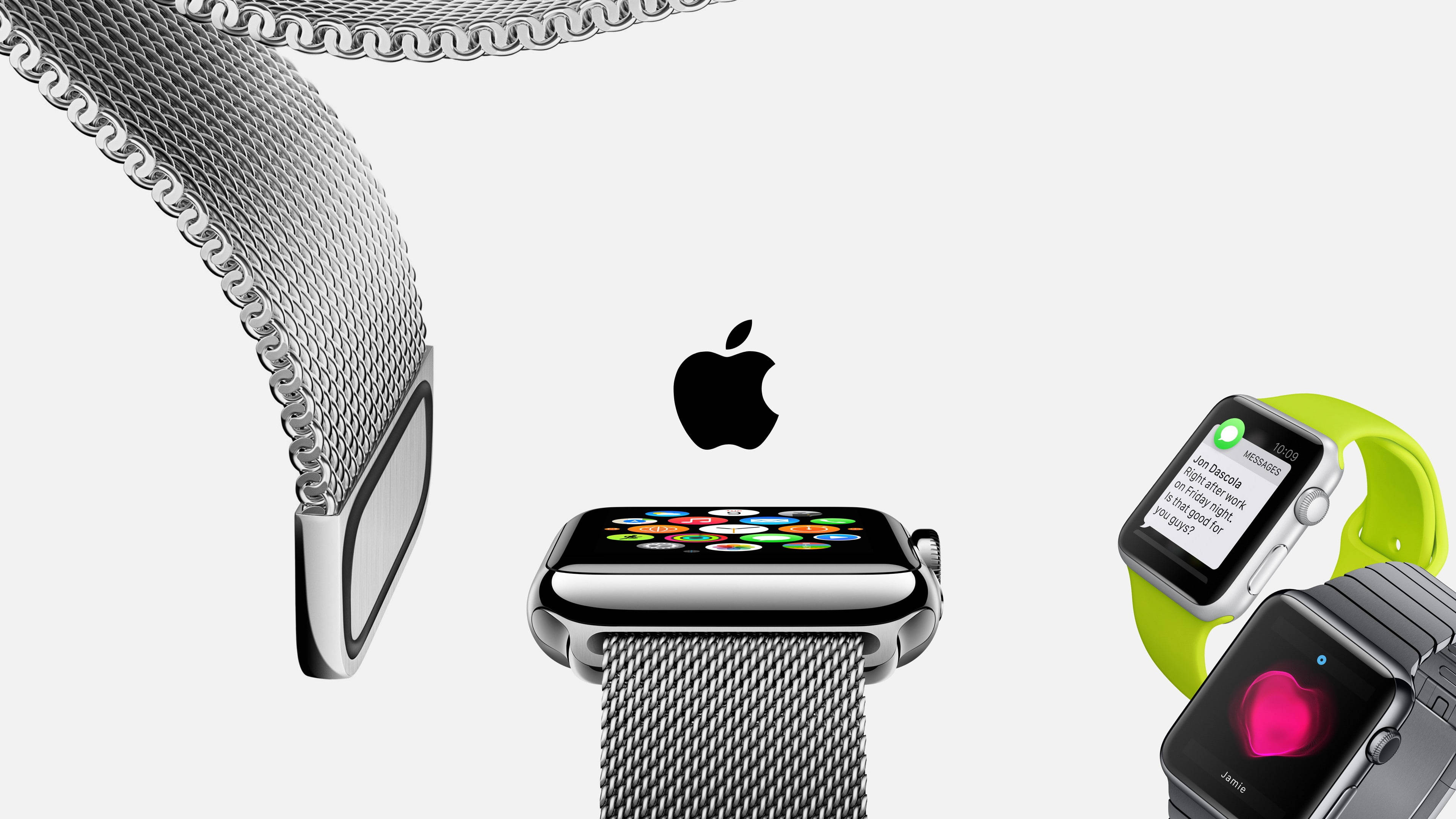 Apple Watch kromet metalnetrem Wallpapers