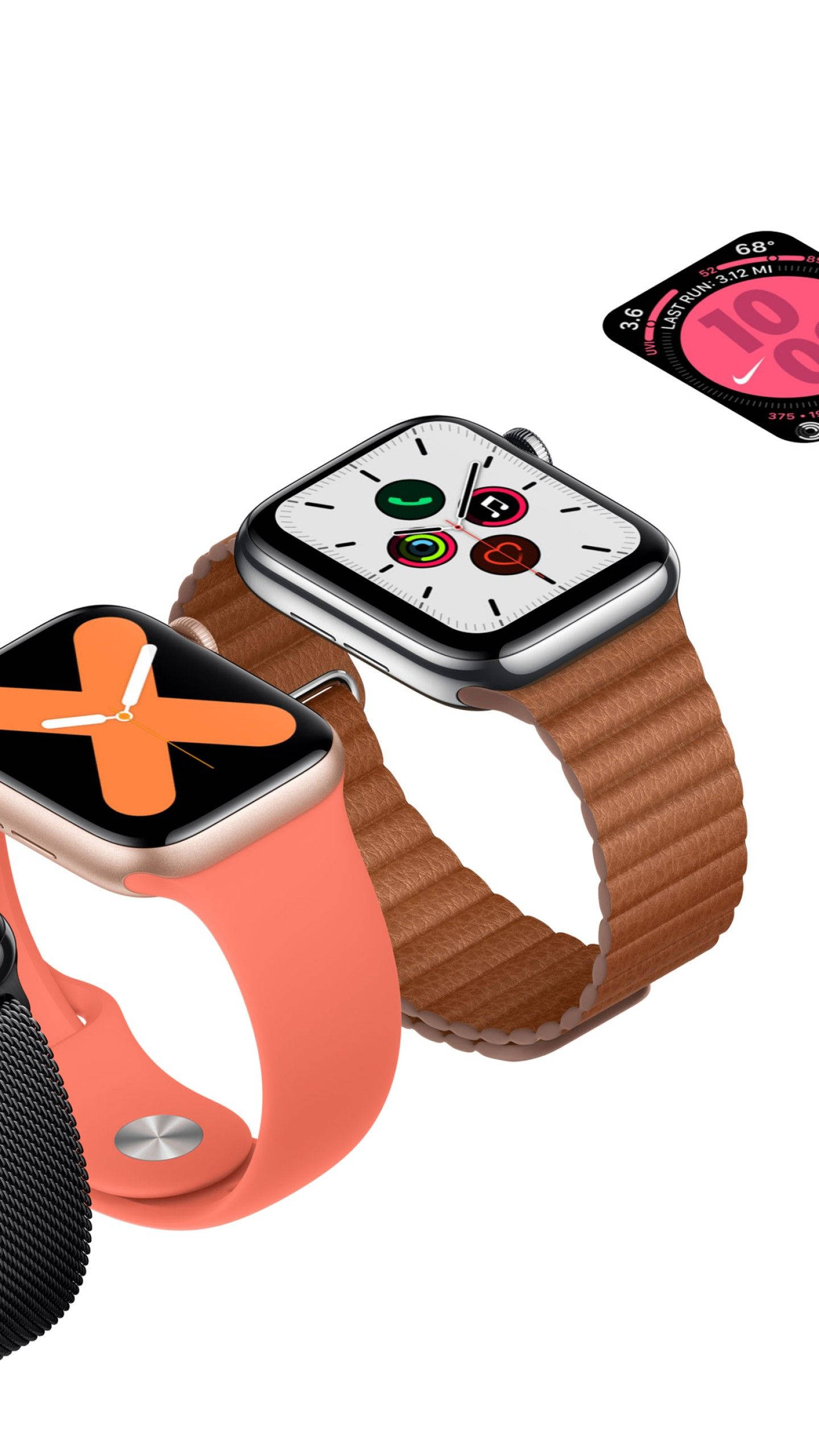 Apple Watch Lakserosa Gummirem Wallpapers
