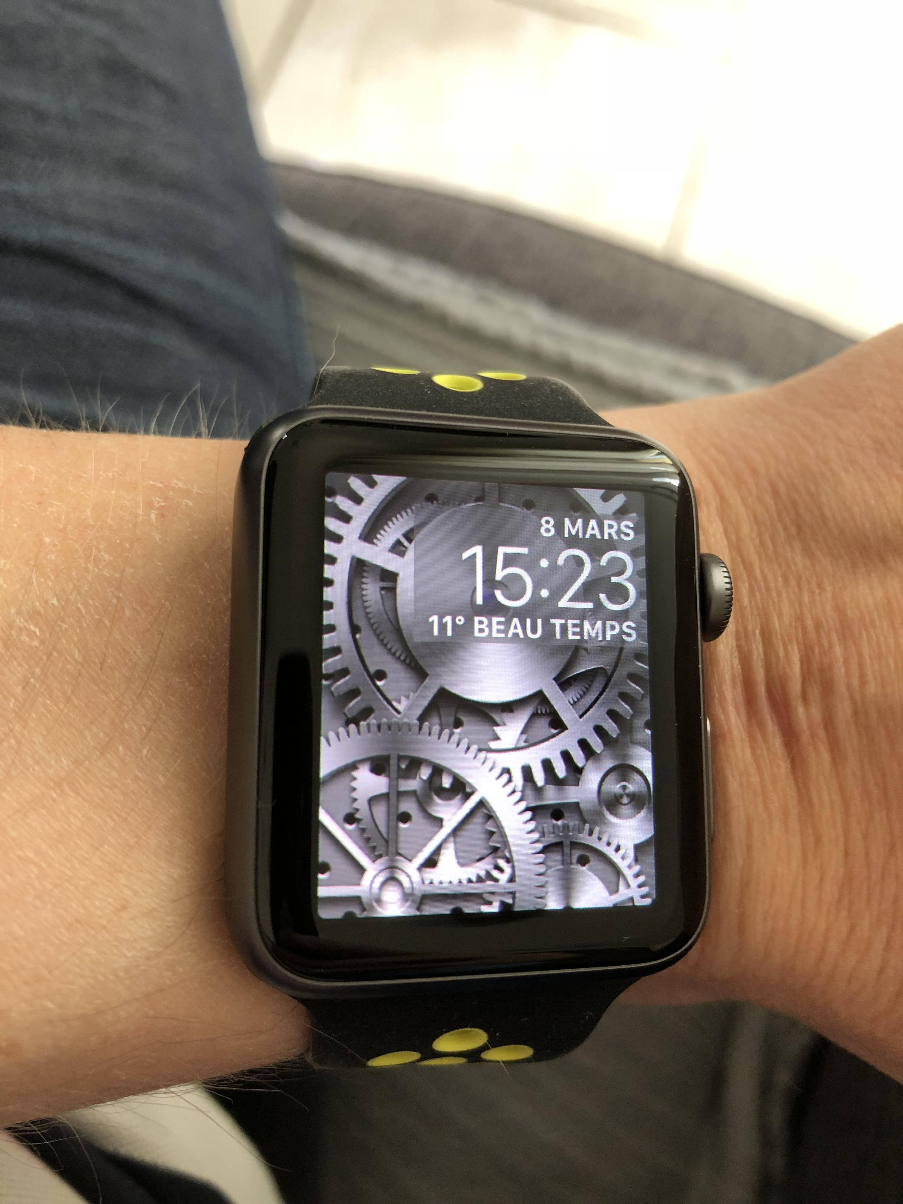 Apple Watch mekanisk gear urskive Wallpapers