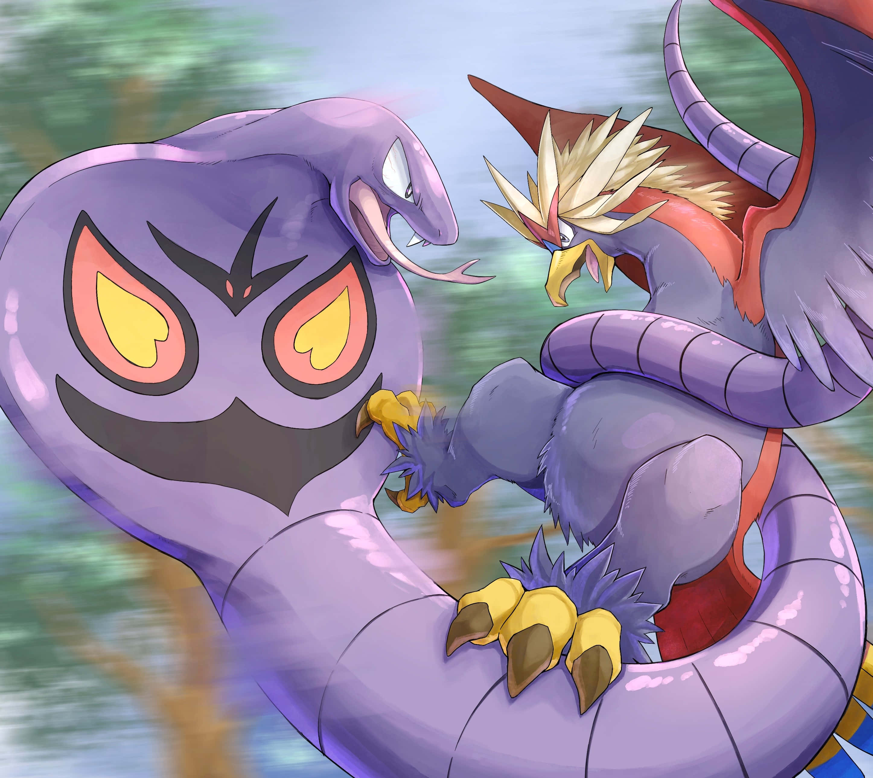 Arbok mod Braviary Wallpapers
