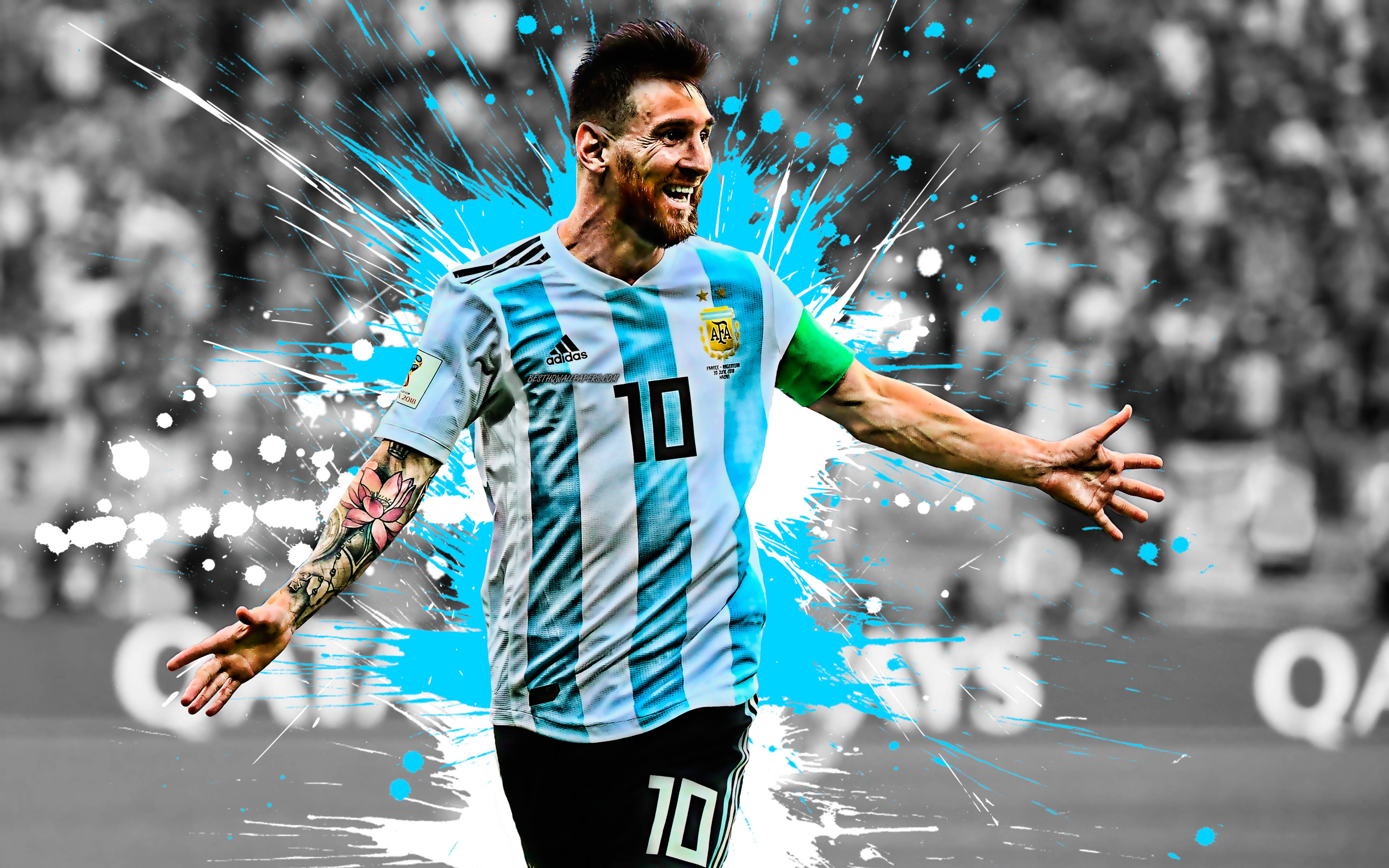 Argentina landshold Messi fanart Wallpapers