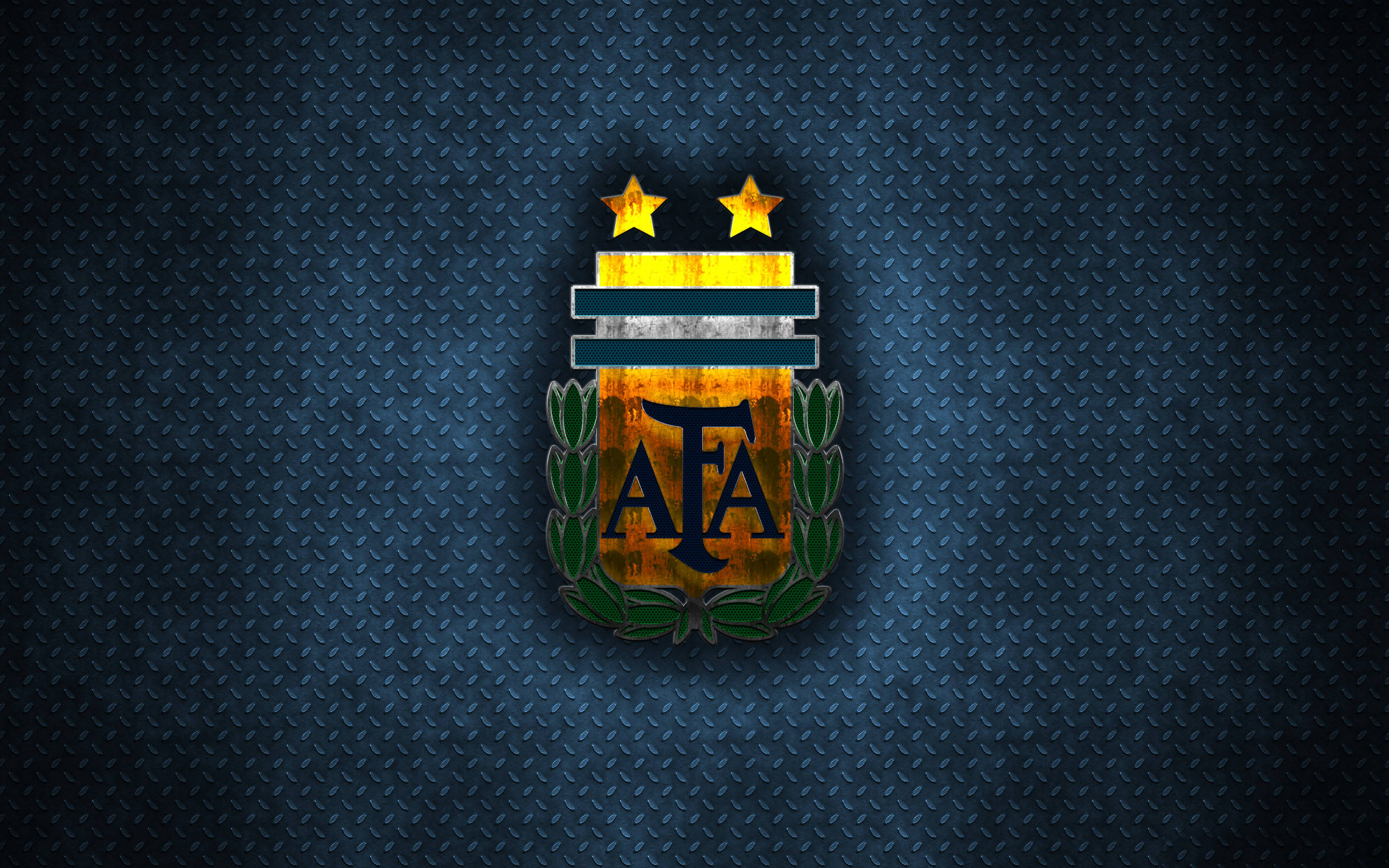 Argentinas landsholds metalliske emblem Wallpapers