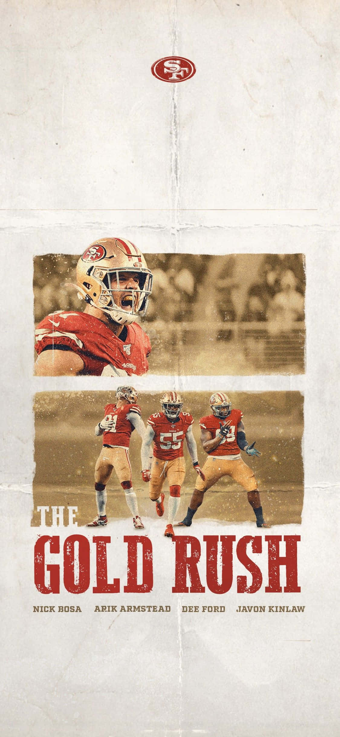 Arik Armstead i Gold Rush Plakaten Wallpapers