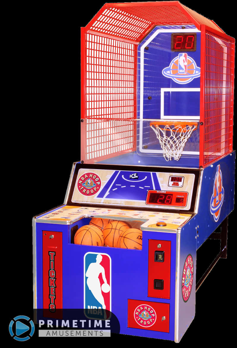 Arkade basketballspilsmaskine Wallpapers
