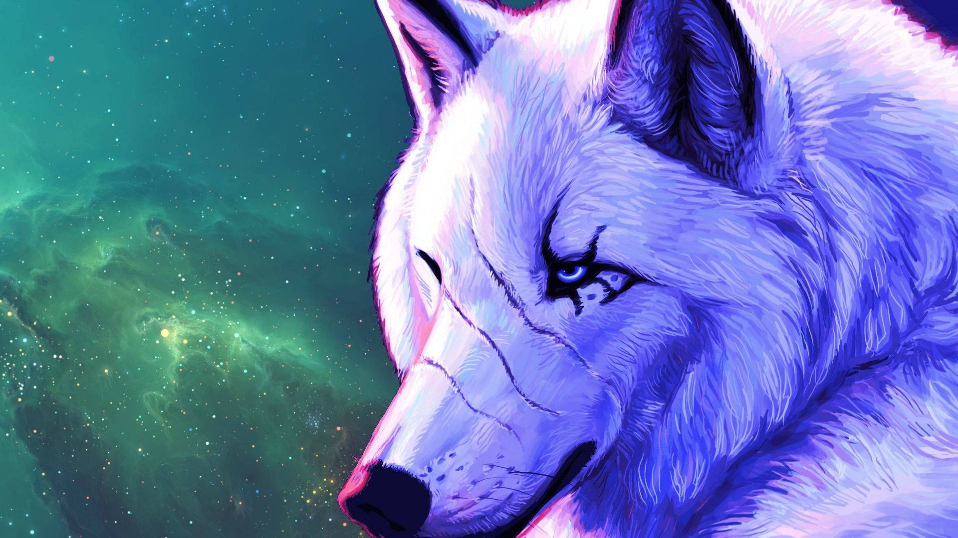 Arret Galakse Ulv Fantasi Wallpapers