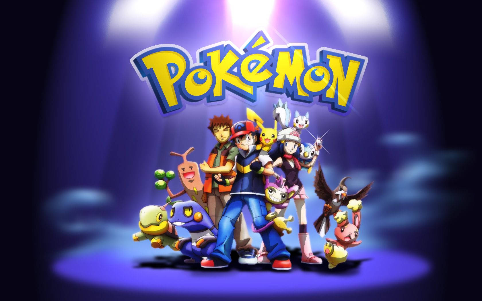 Ash, Misty og Brock Pokémon Wallpapers