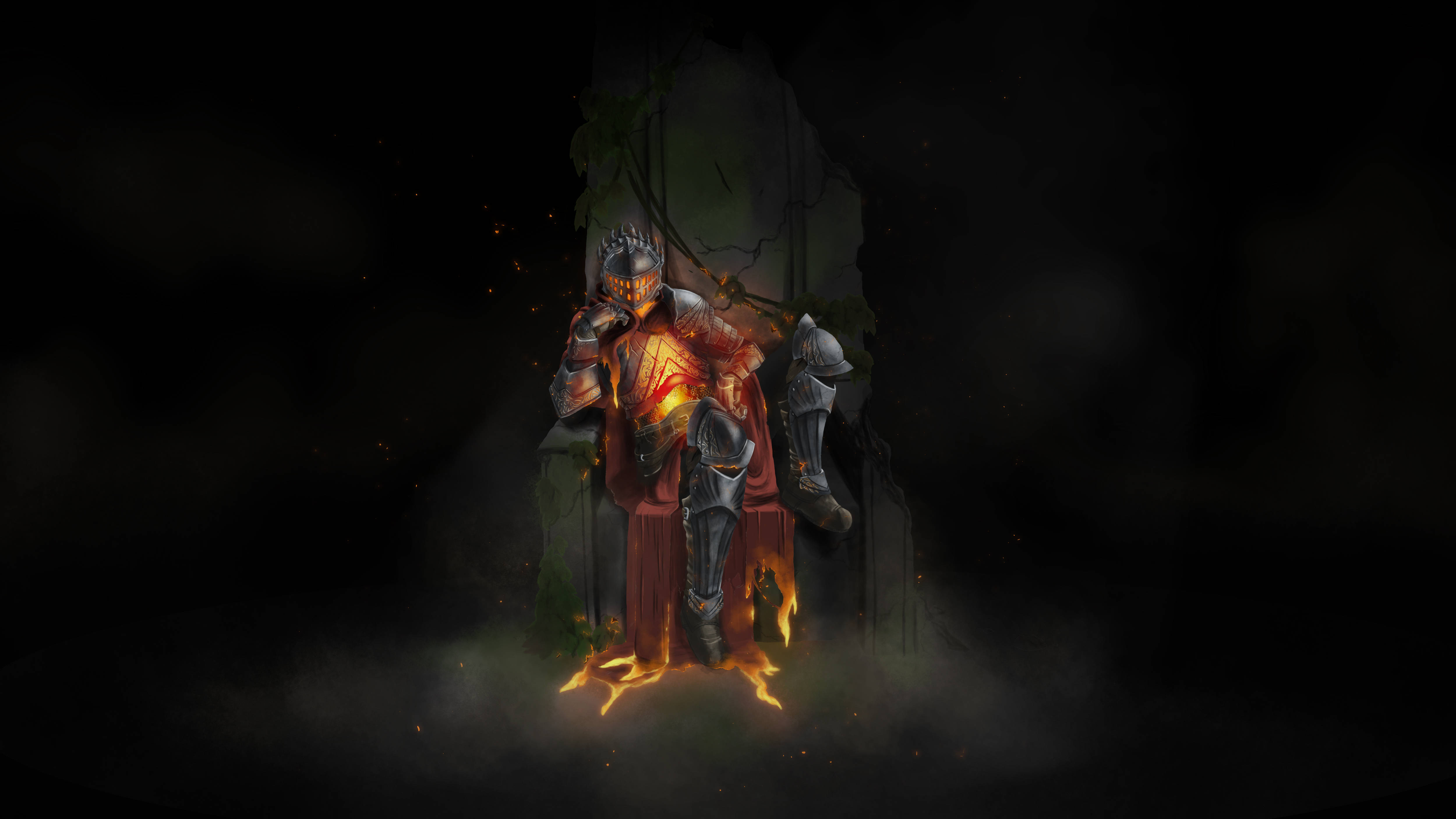 Ashen Dark Souls III Mørk 4K Wallpapers