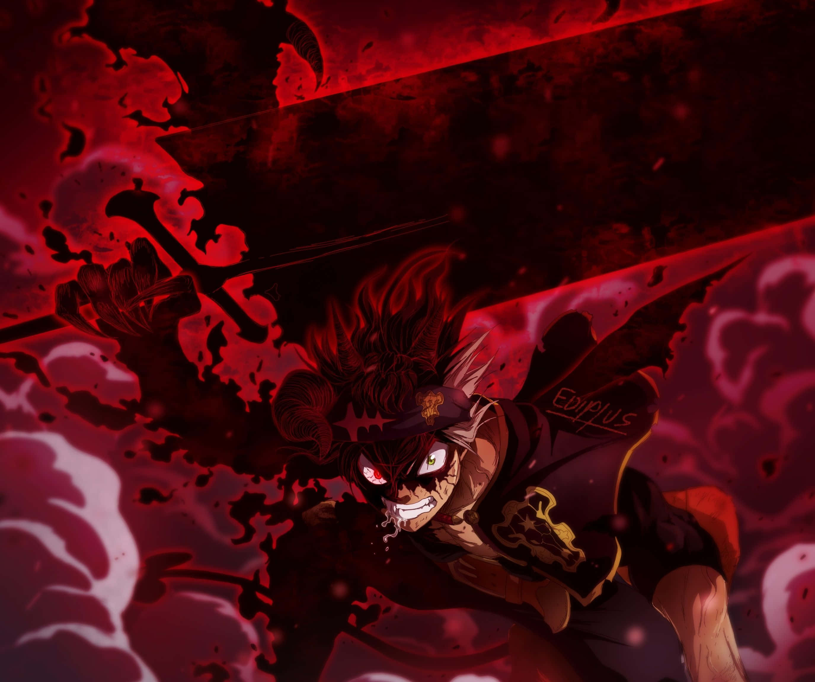 Asta Black Clover 4K Mørk Dæmon Berserk Wallpapers