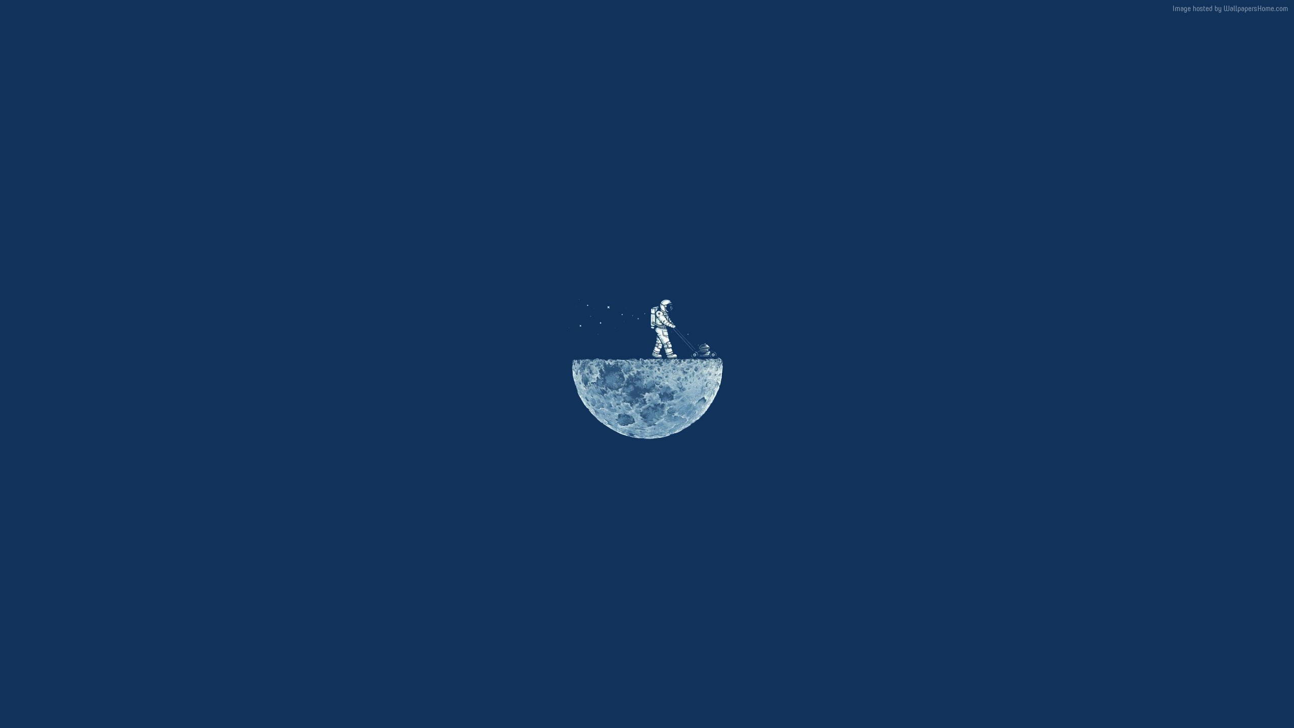 Astronaut græsplæne minimalistisk æstetik laptop Wallpapers