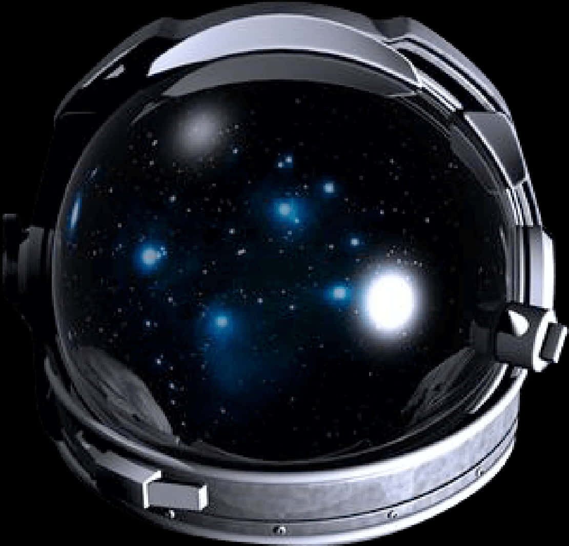 Astronaut-hjelm stjerneklar rumreflektion.JPG Wallpapers