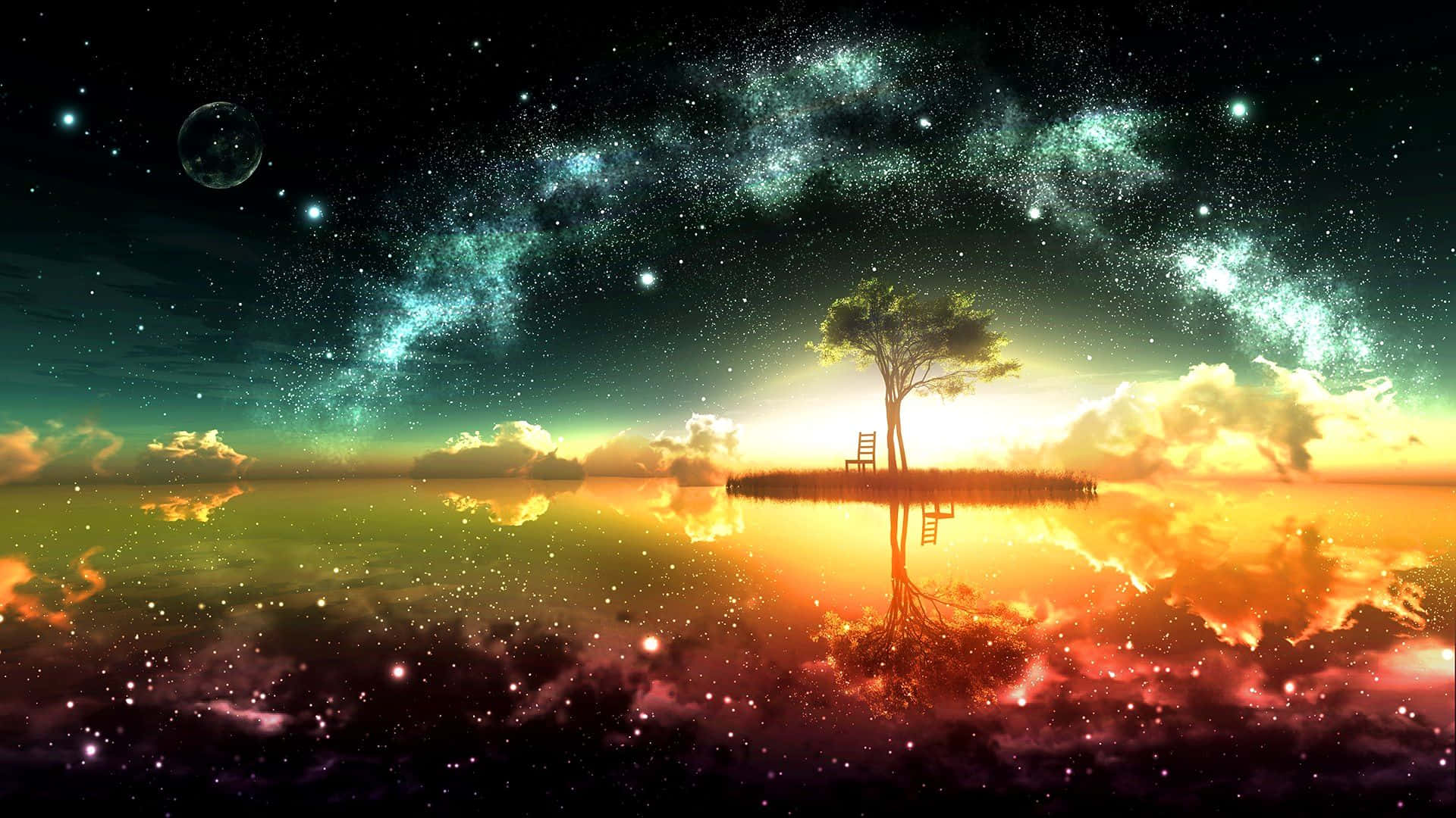 Astronaut udforsker kosmos Wallpapers