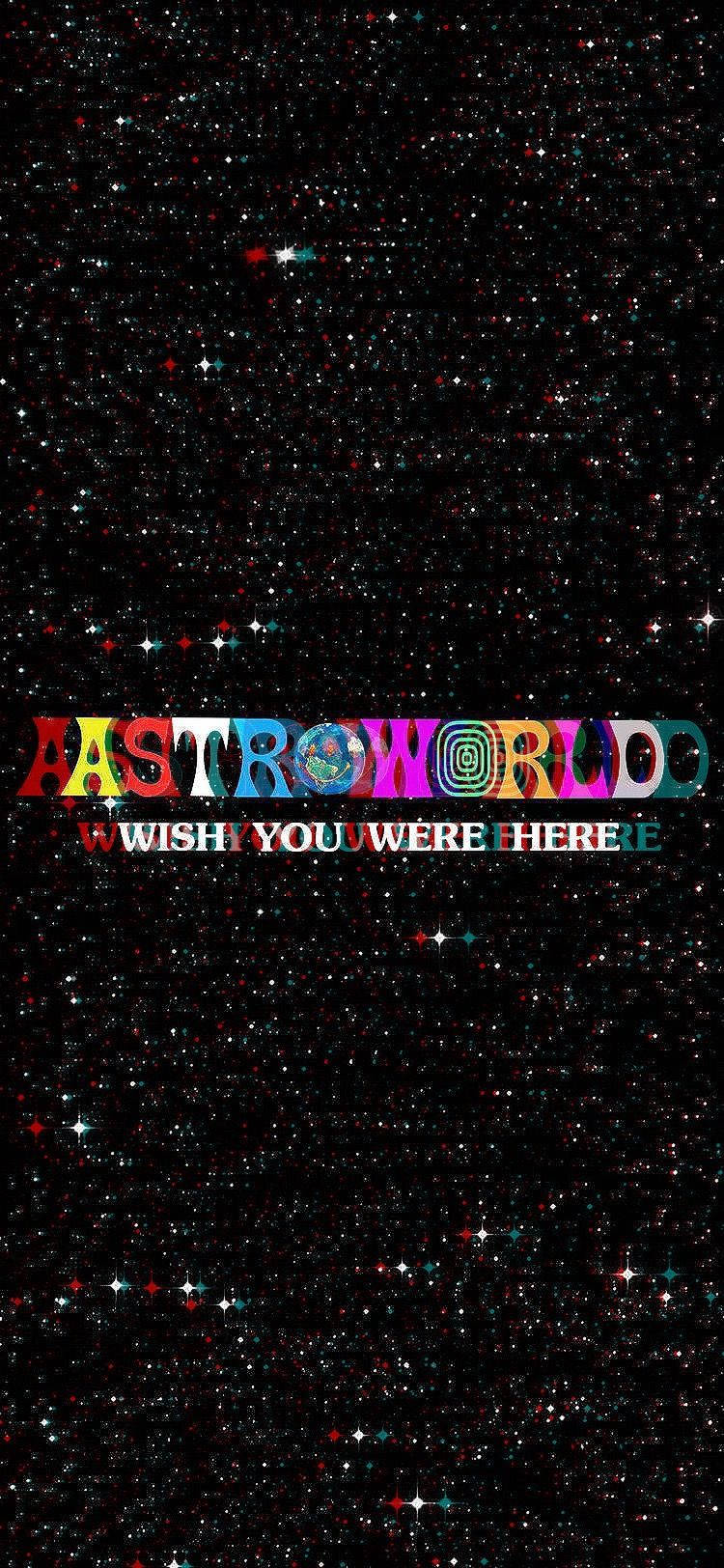 Astroworld iPhone Ønsker du var her Wallpapers