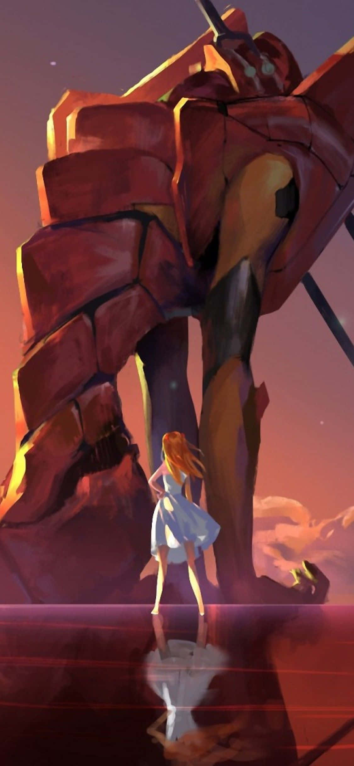Asuka Langley Soryu Neon Genesis Evangelion iPhone Wallpapers