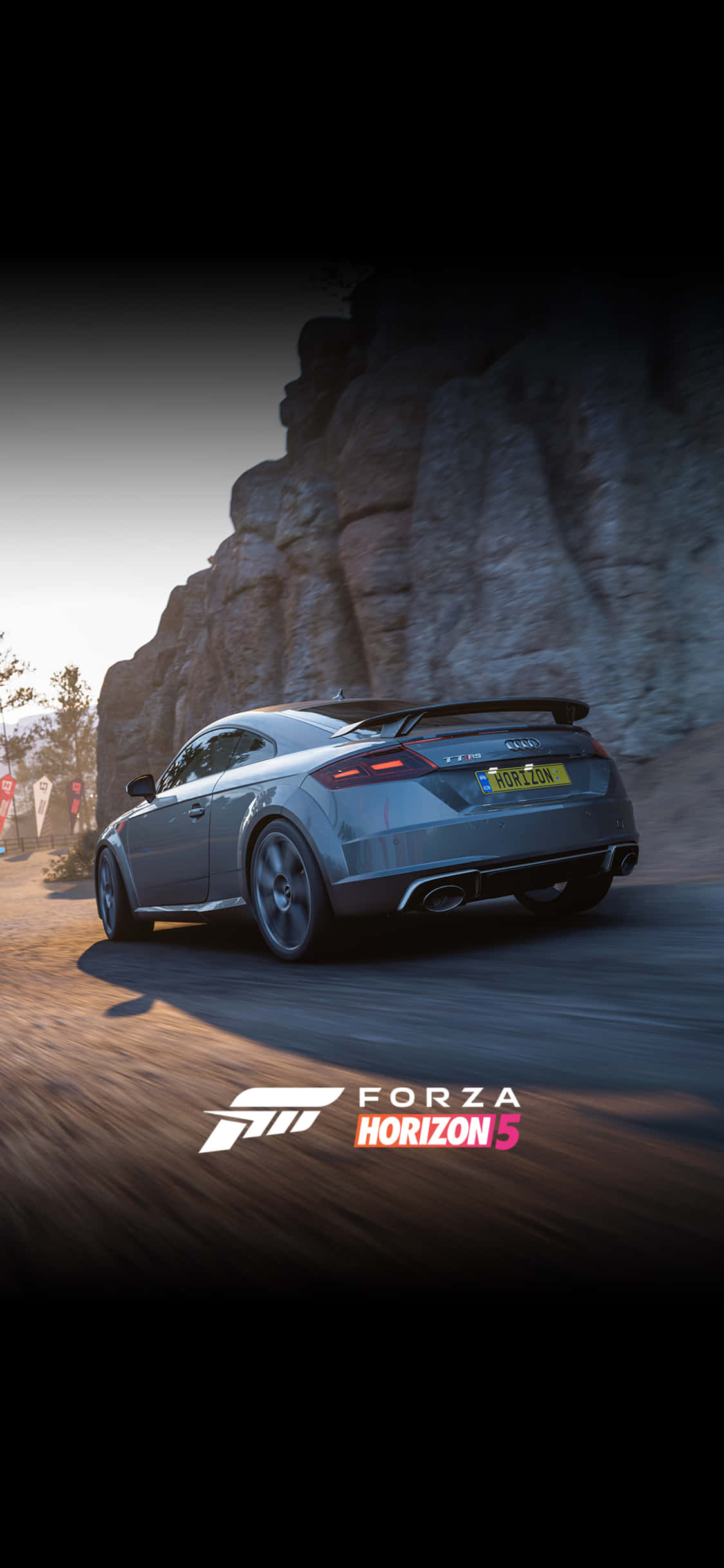 Audi TT iPhone X Forza Motorsport 7 Baggrund Wallpapers