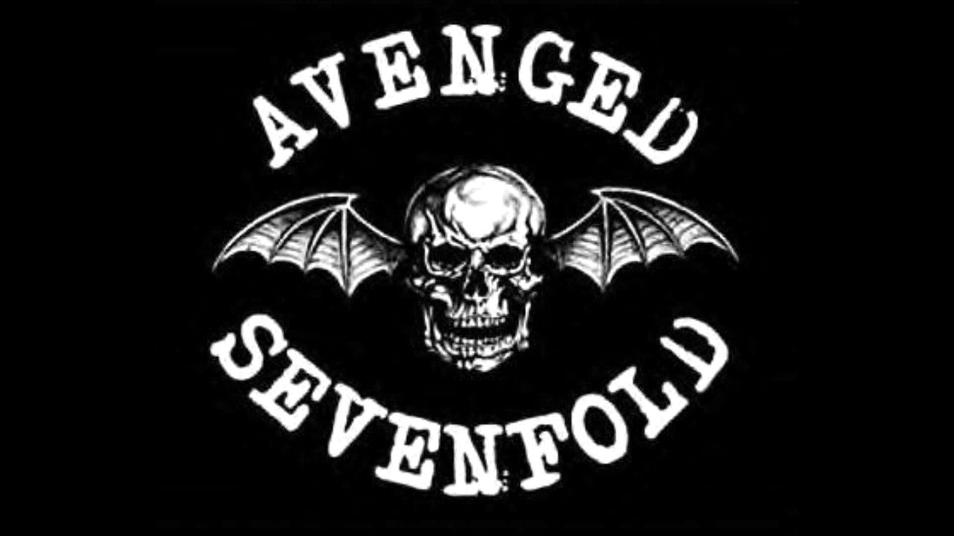 Avenged Sevenfold med Flyvende Kranie Wallpapers
