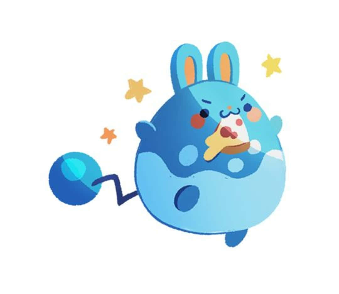 Azumarill og Stjerner Wallpapers