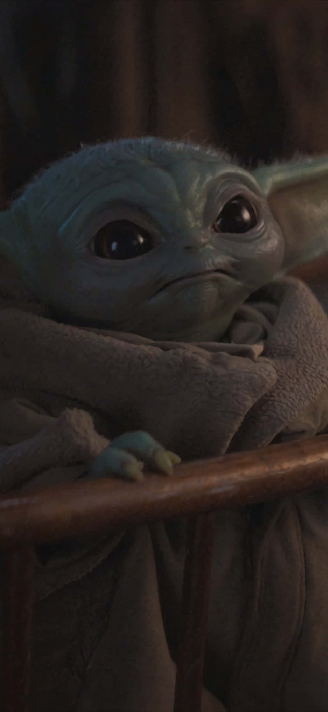 Baby Yoda Zoom-baggrund Wallpapers