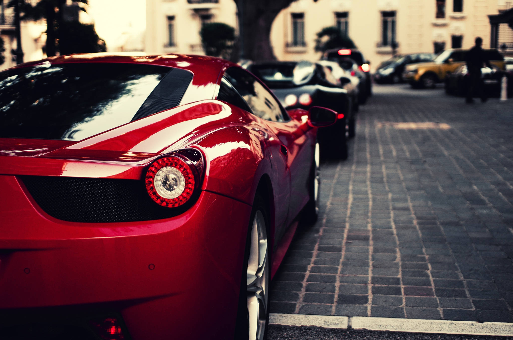 Baglygte på Bugatti Wallpapers