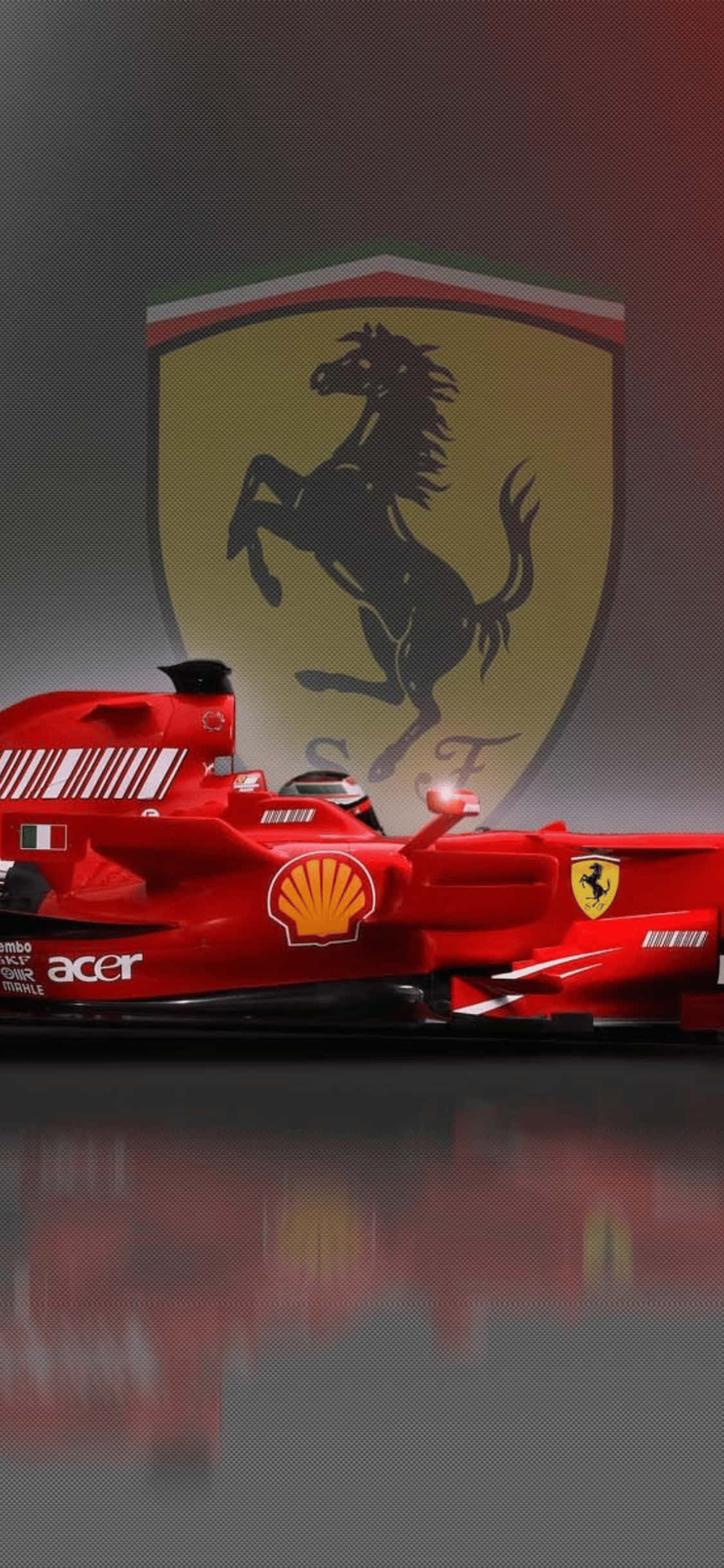 Bagside iPhone XS F1 2018 Baggrund Wallpapers