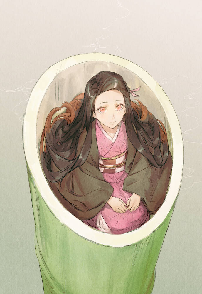 Bambus Dæmon-dræber Nezuko Wallpapers
