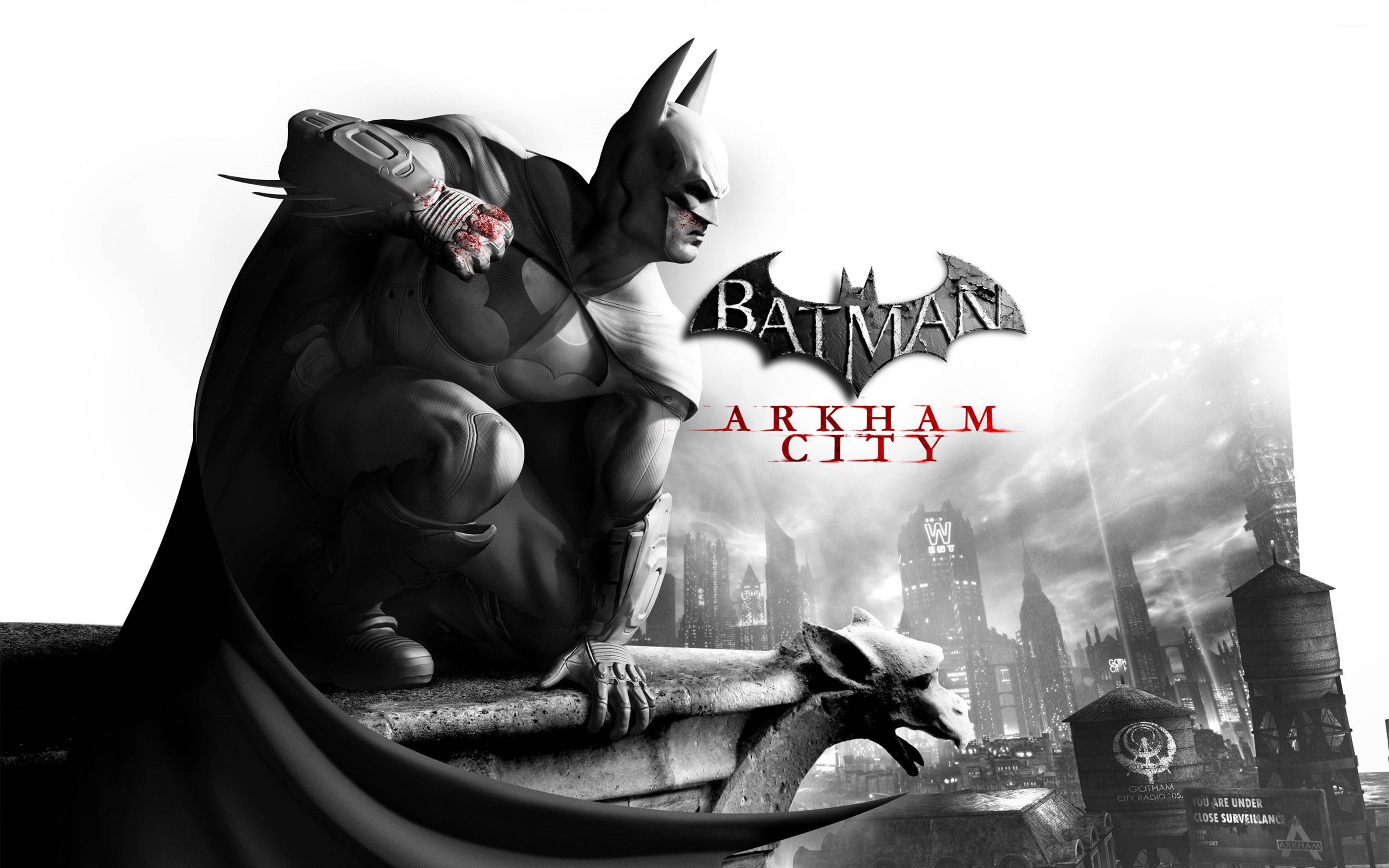 Batman Arkham City Plakat 4K Wallpapers