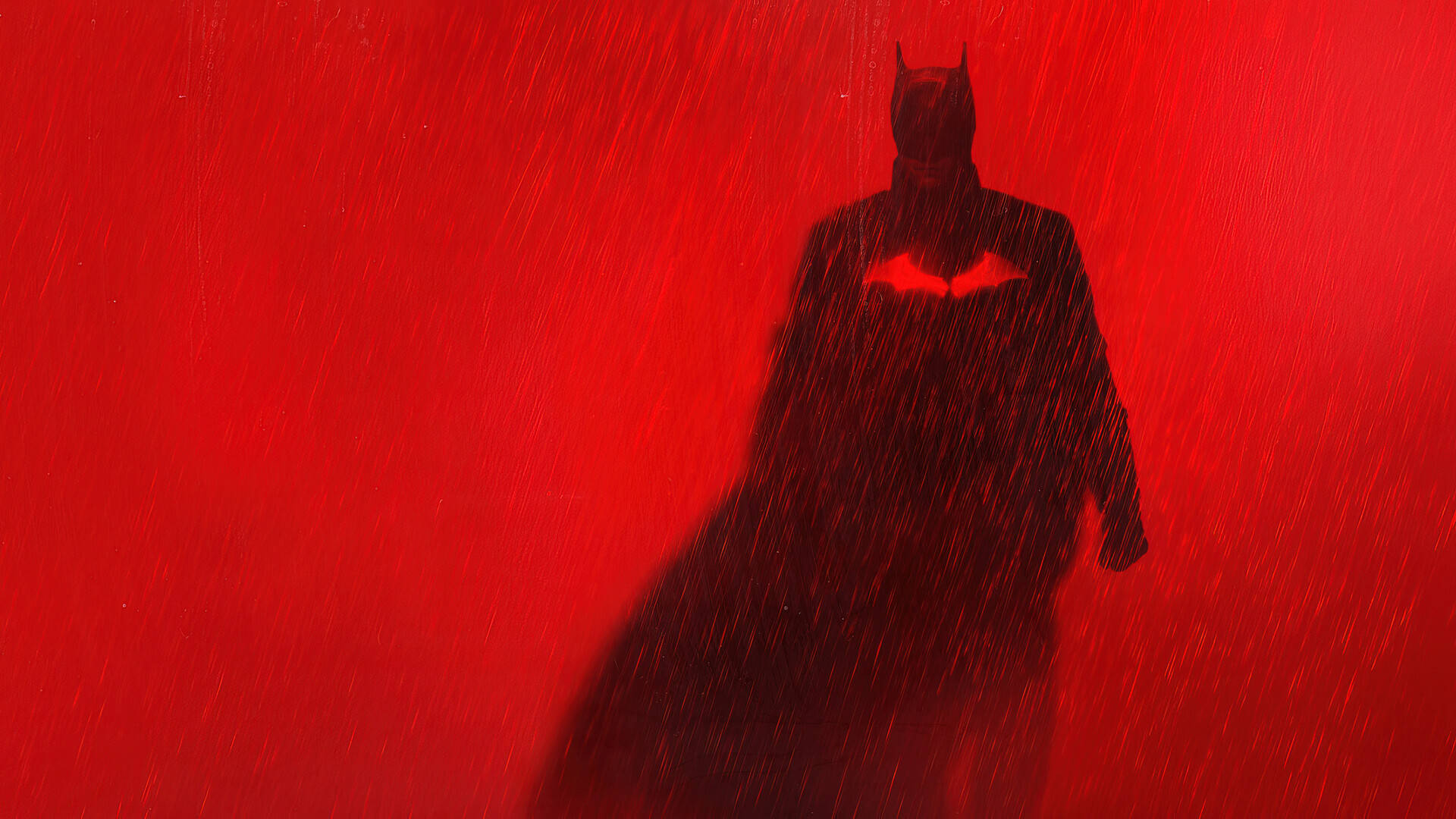 Batman går i regnen Wallpapers