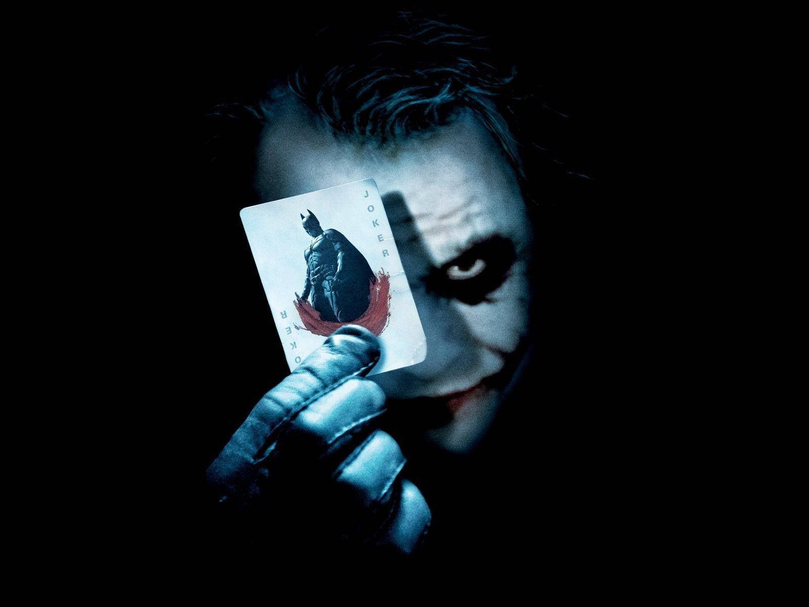 Batman Joker-kort Wallpapers