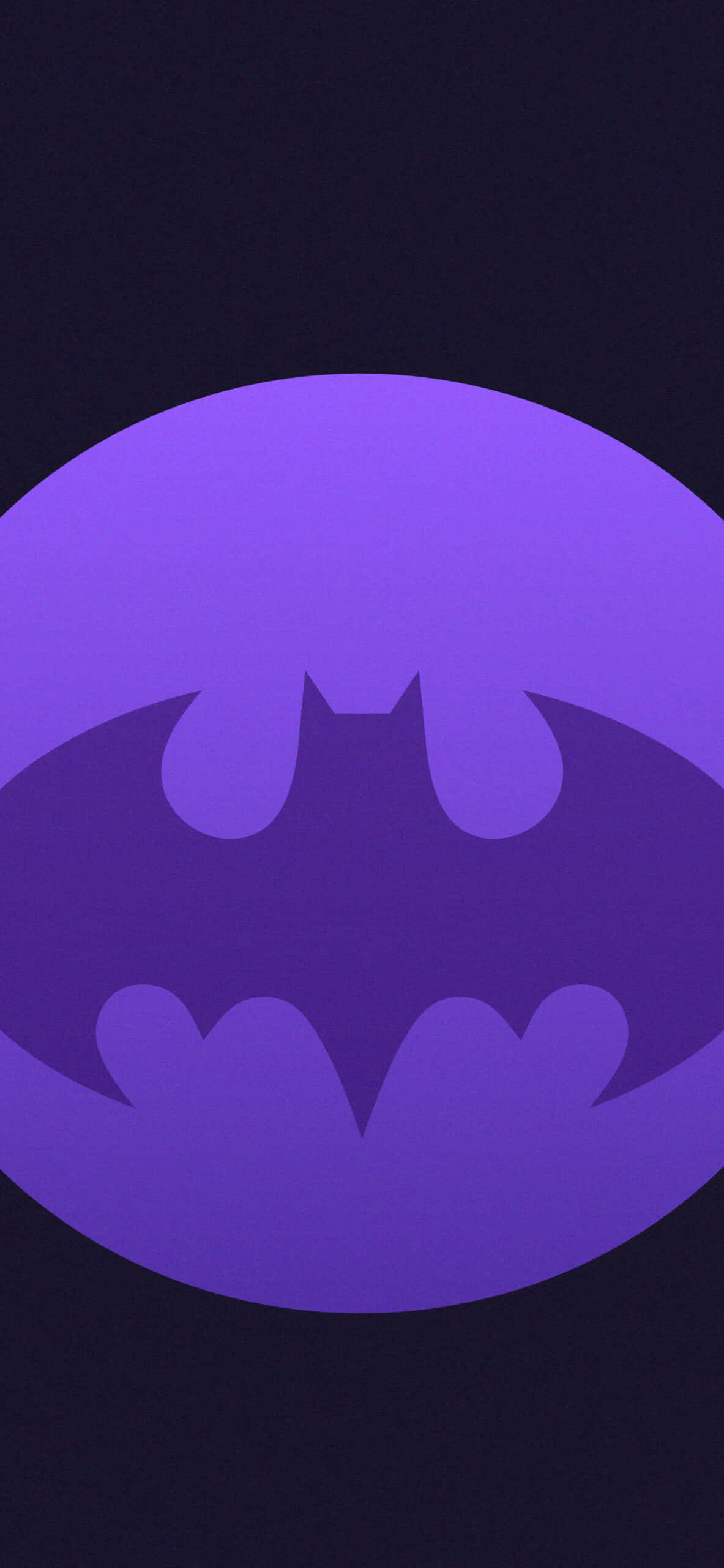 Batman Logo Mauve Baggrund Wallpapers