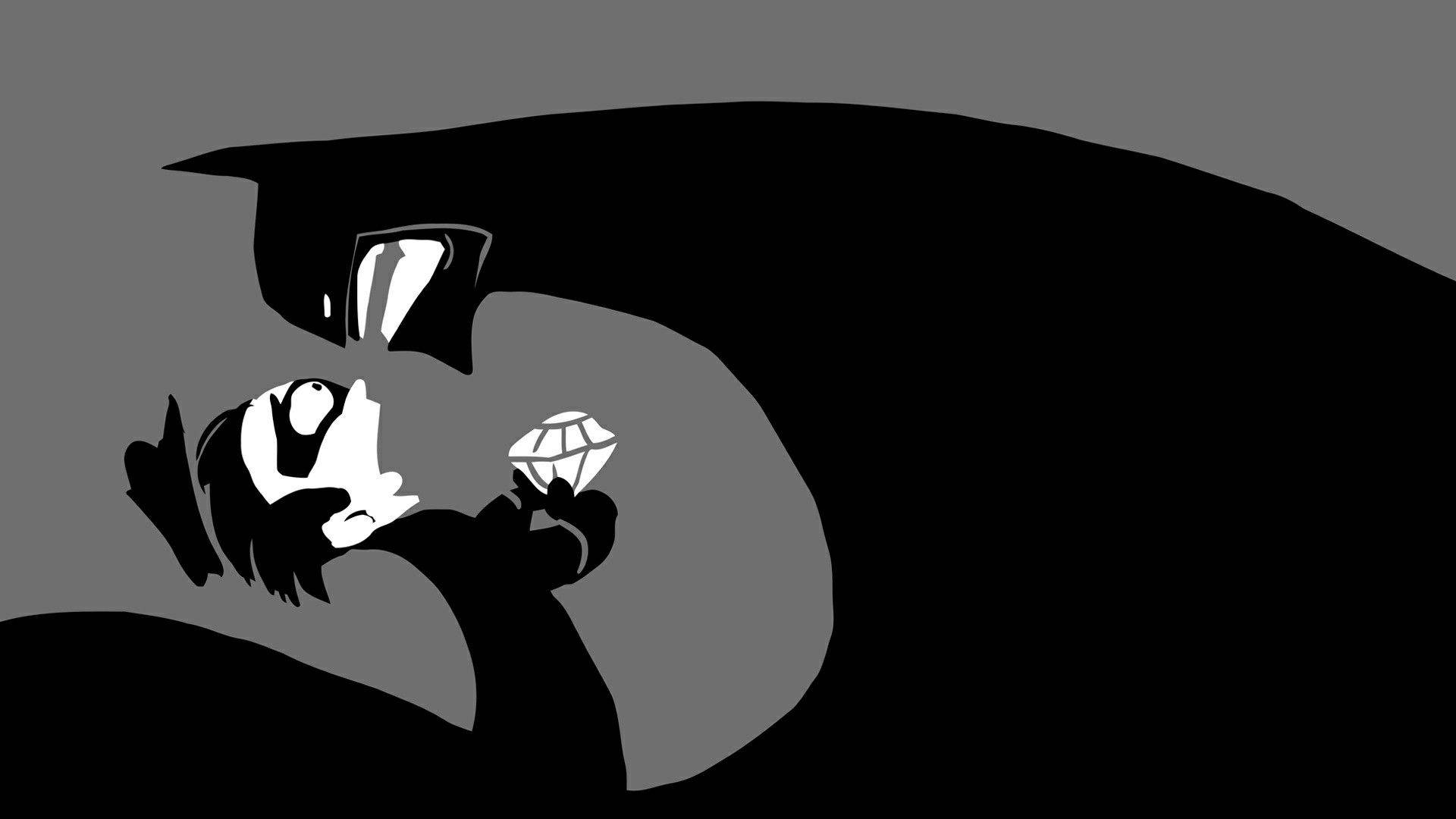 Batman skræmmer indbrudstyv Wallpapers